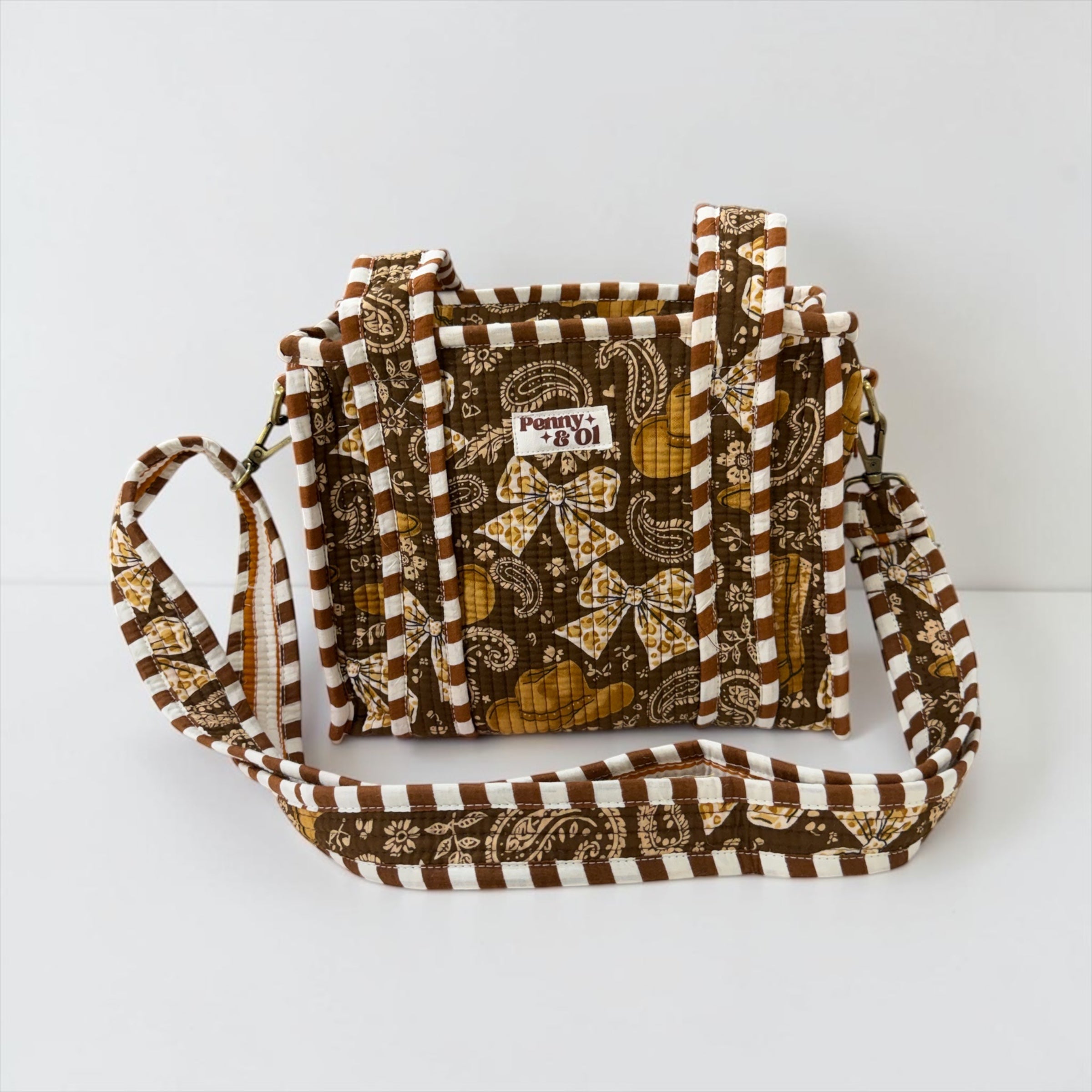 Cow girl Mini Tote Bag - Penny & Ol