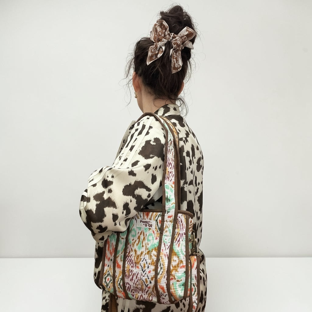 Western Tribal MINI Tote Bag - Penny & Ol