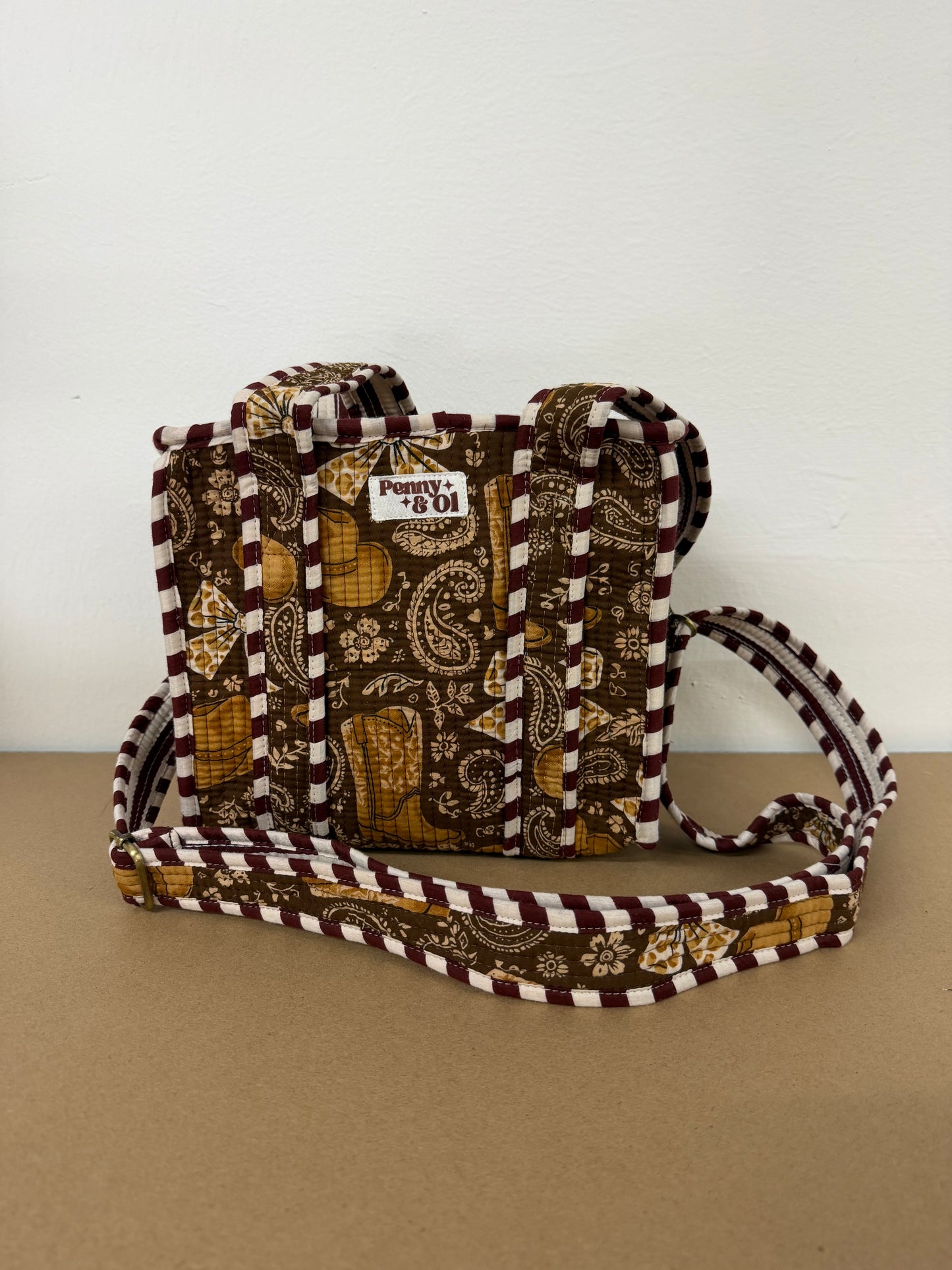Cow girl Mini Tote Bag - Penny & Ol