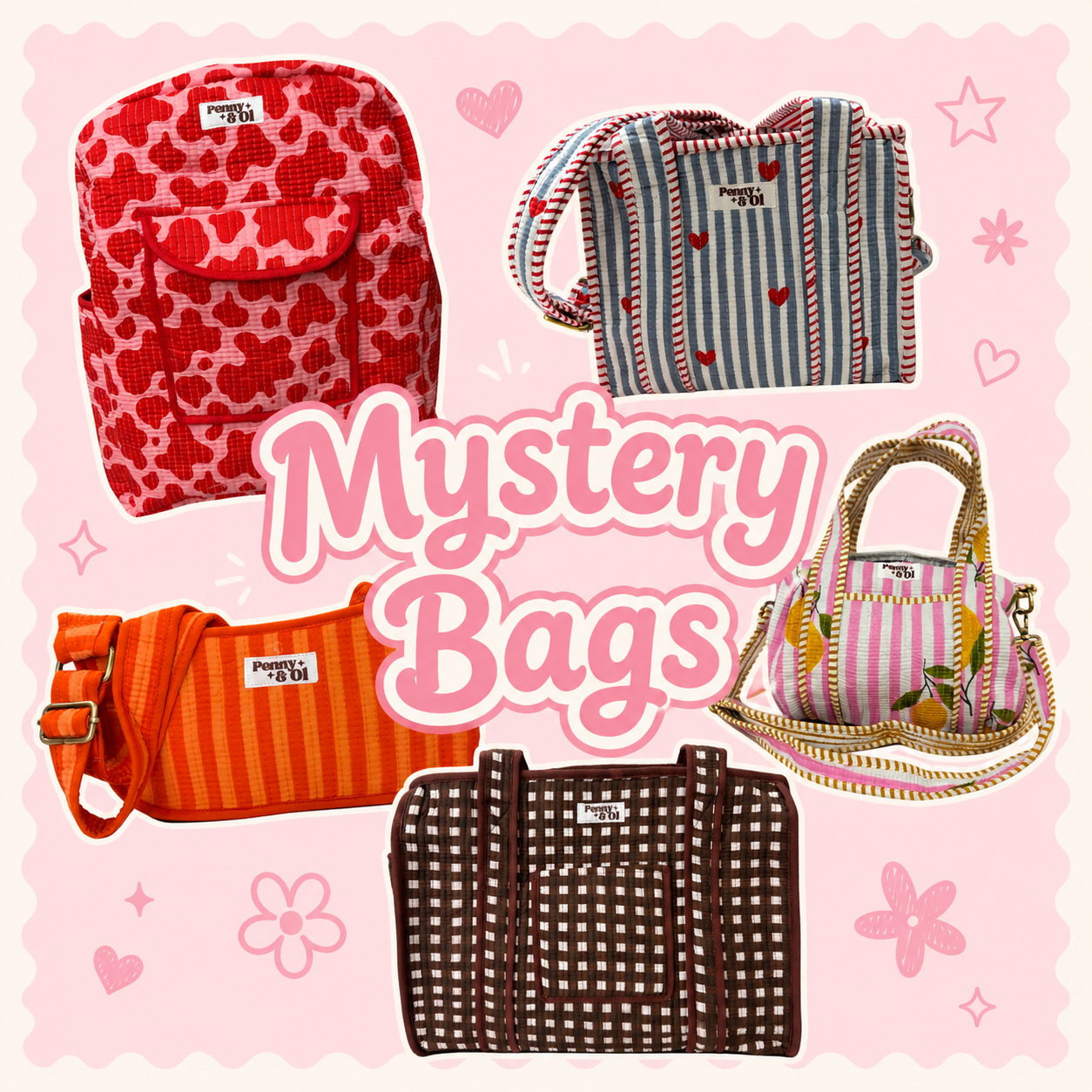 MYSTERY BAG. NON RETURNABLE.