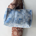 Santorini Large Tote Cotton, handmade tote bags