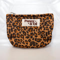Dark Leopard Mini Zip Purse - Penny & Ol