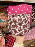 Teddy Love Padded Fabric Organisers, beauty basket.