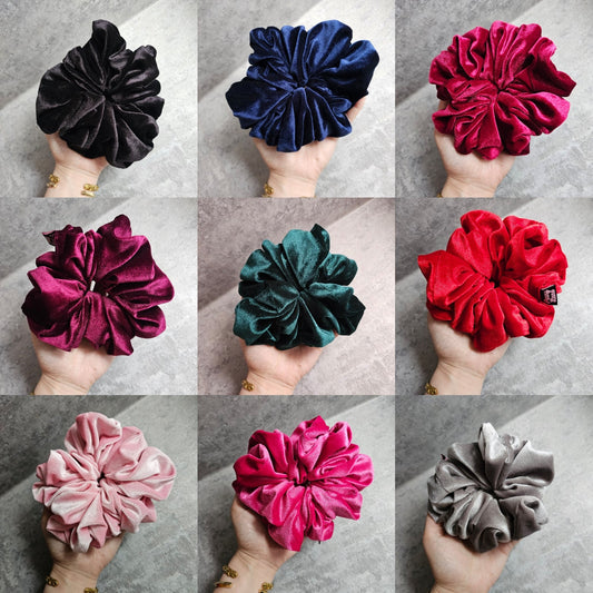 The Velvet Collection. XL Hair Scrunchie.