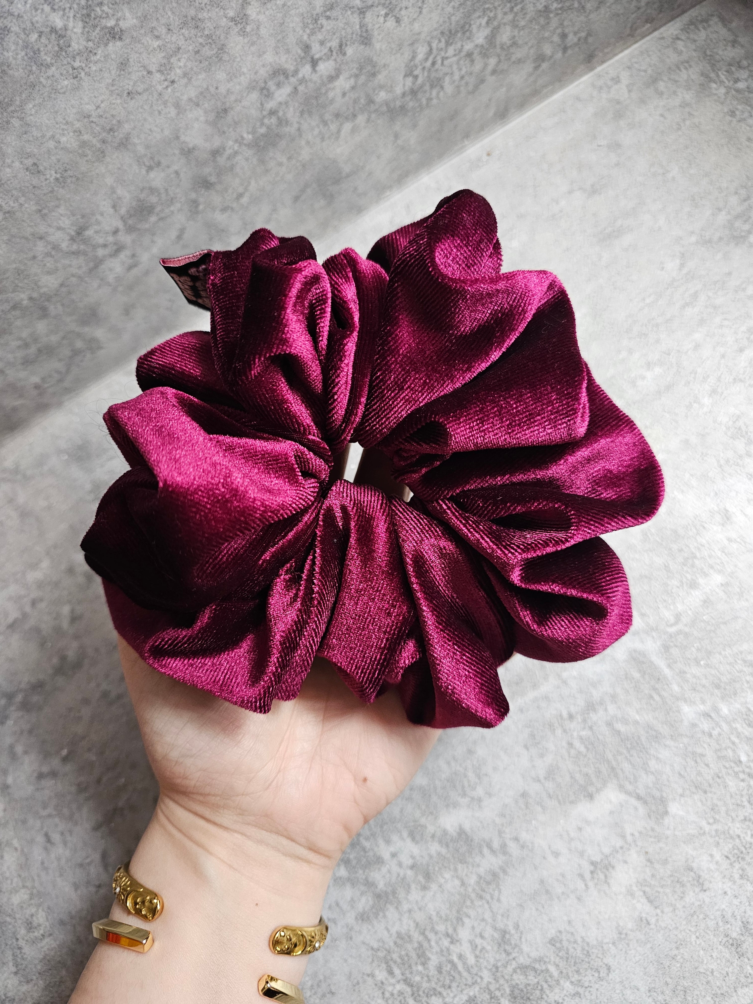 The Velvet Collection. XL Hair Scrunchie.
