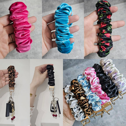 Scrunchie Keyrings