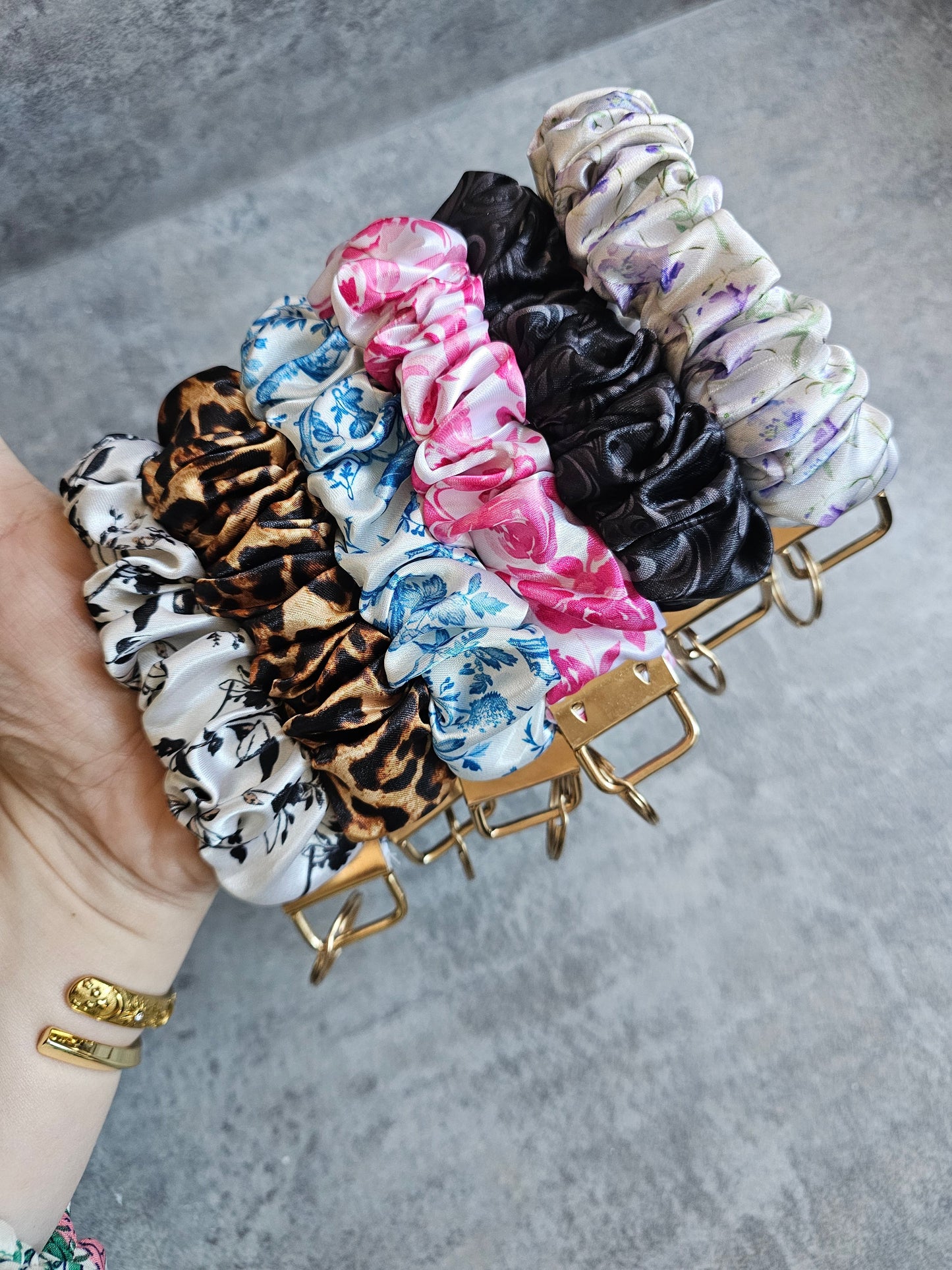 Scrunchie Keyrings