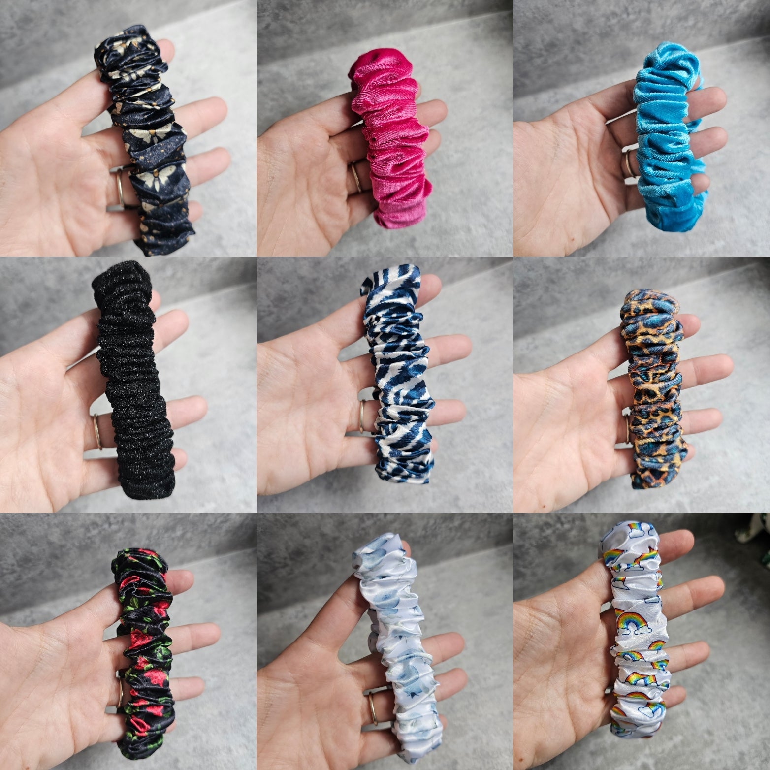 Scrunchie Keyrings