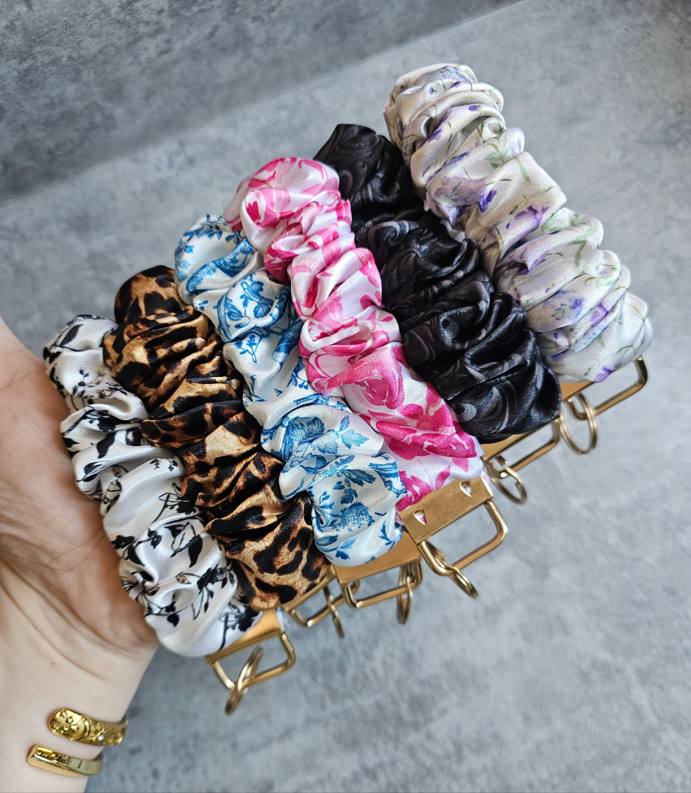 Scrunchie Keyrings