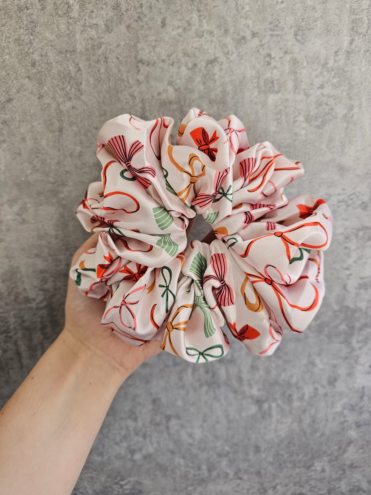 Vintage Bows XL Hair Scrunchie.
