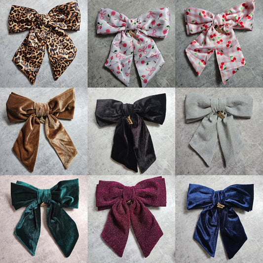 Hair Bows, Penny Lane Scrunchies Custom Hair Bows