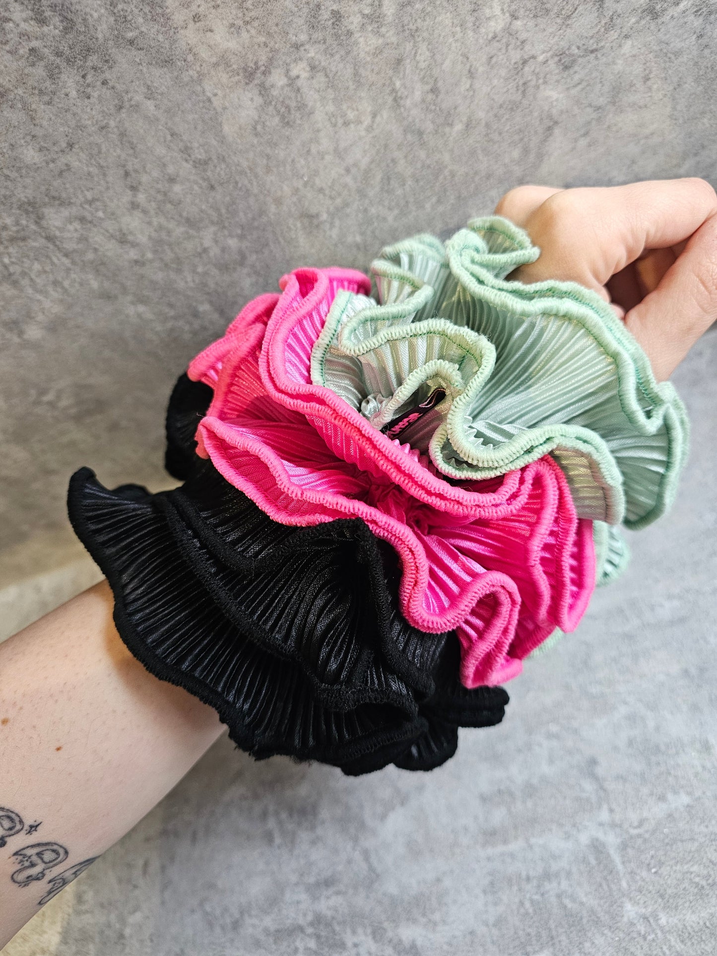 Ruffle XL Hair Scrunchie.