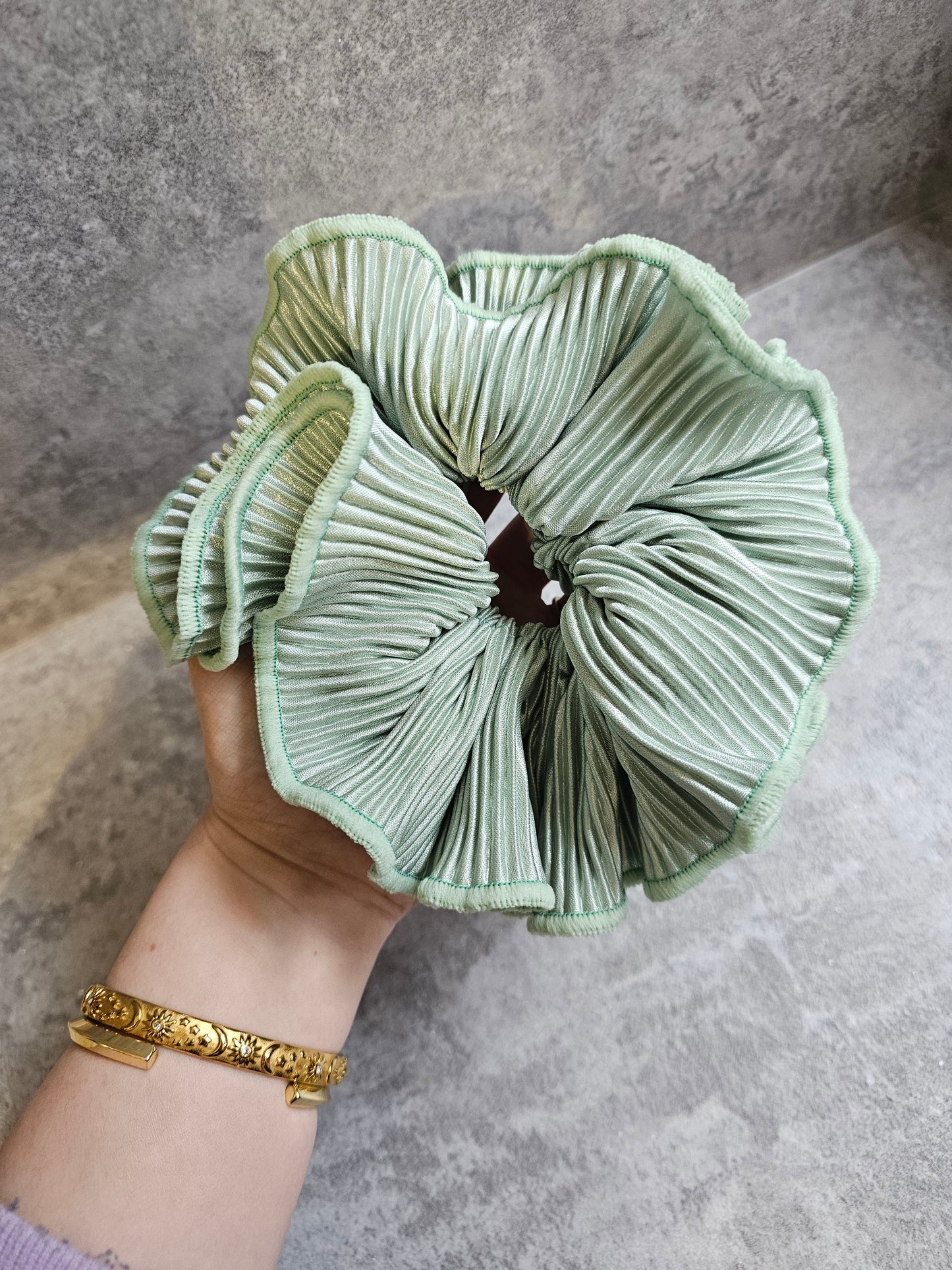 Ruffle XL Hair Scrunchie.