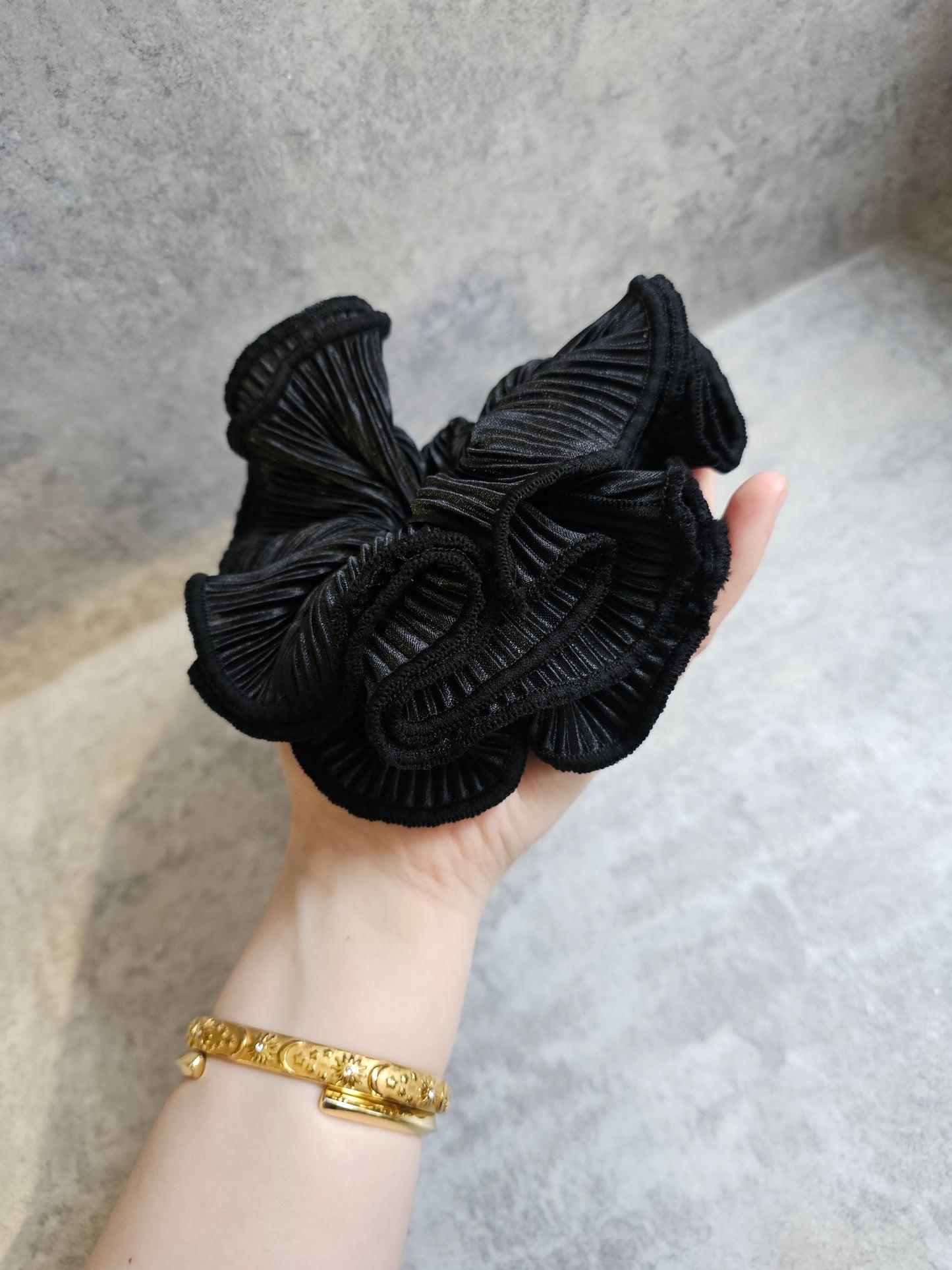Ruffle XL Hair Scrunchie.