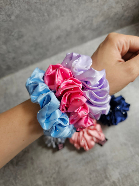 Diamante Midi scrunchies