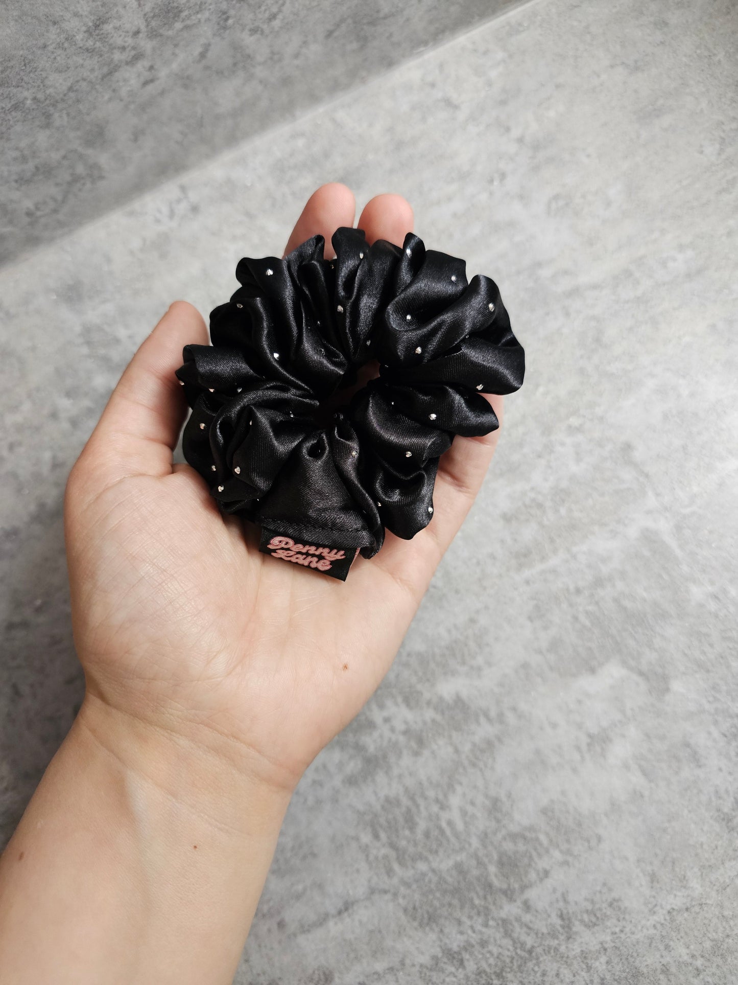 Diamante Midi scrunchies