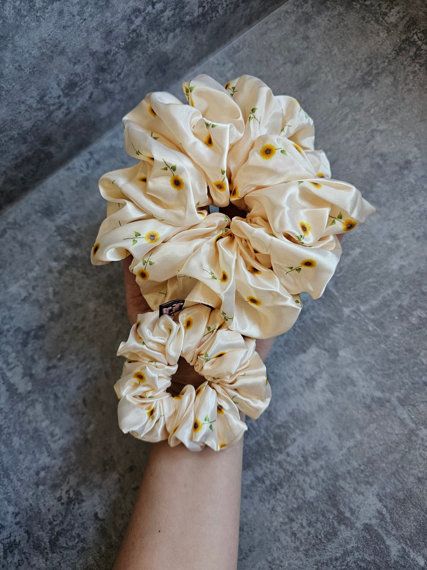 Sunflower Dreams Hair Scrunchie