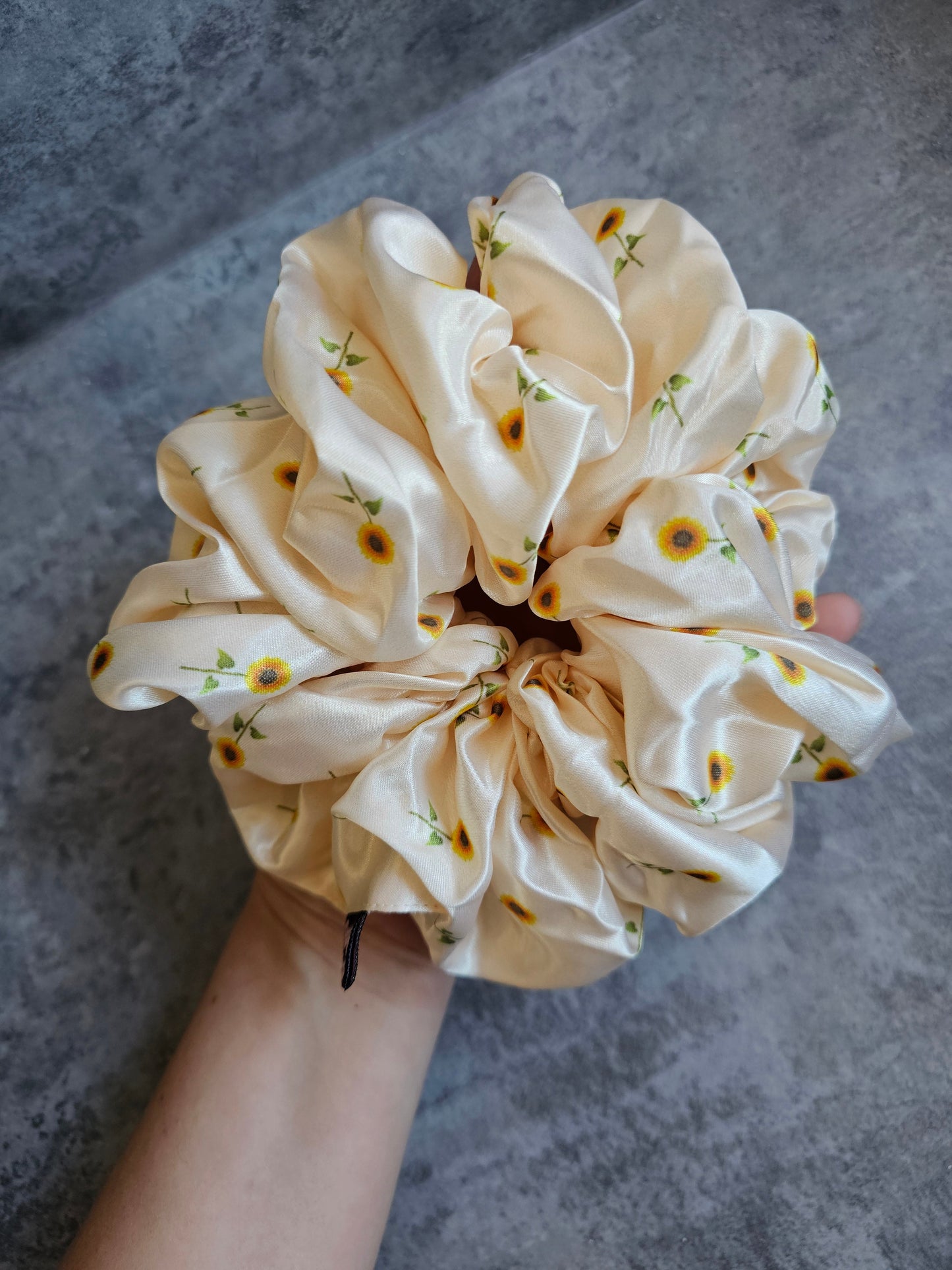 Sunflower Dreams Hair Scrunchie