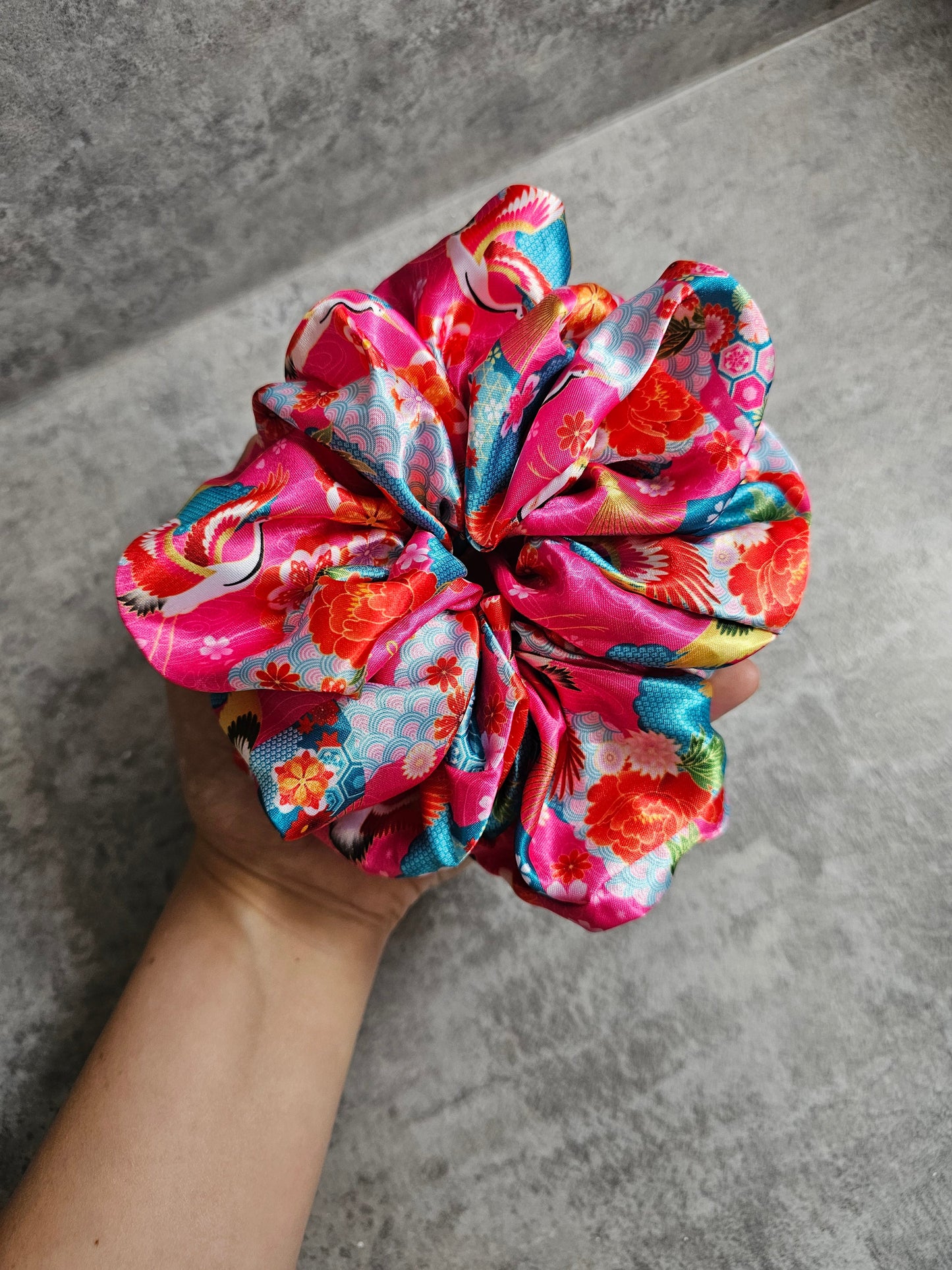 Oriental collection XL Hair Scrunchies