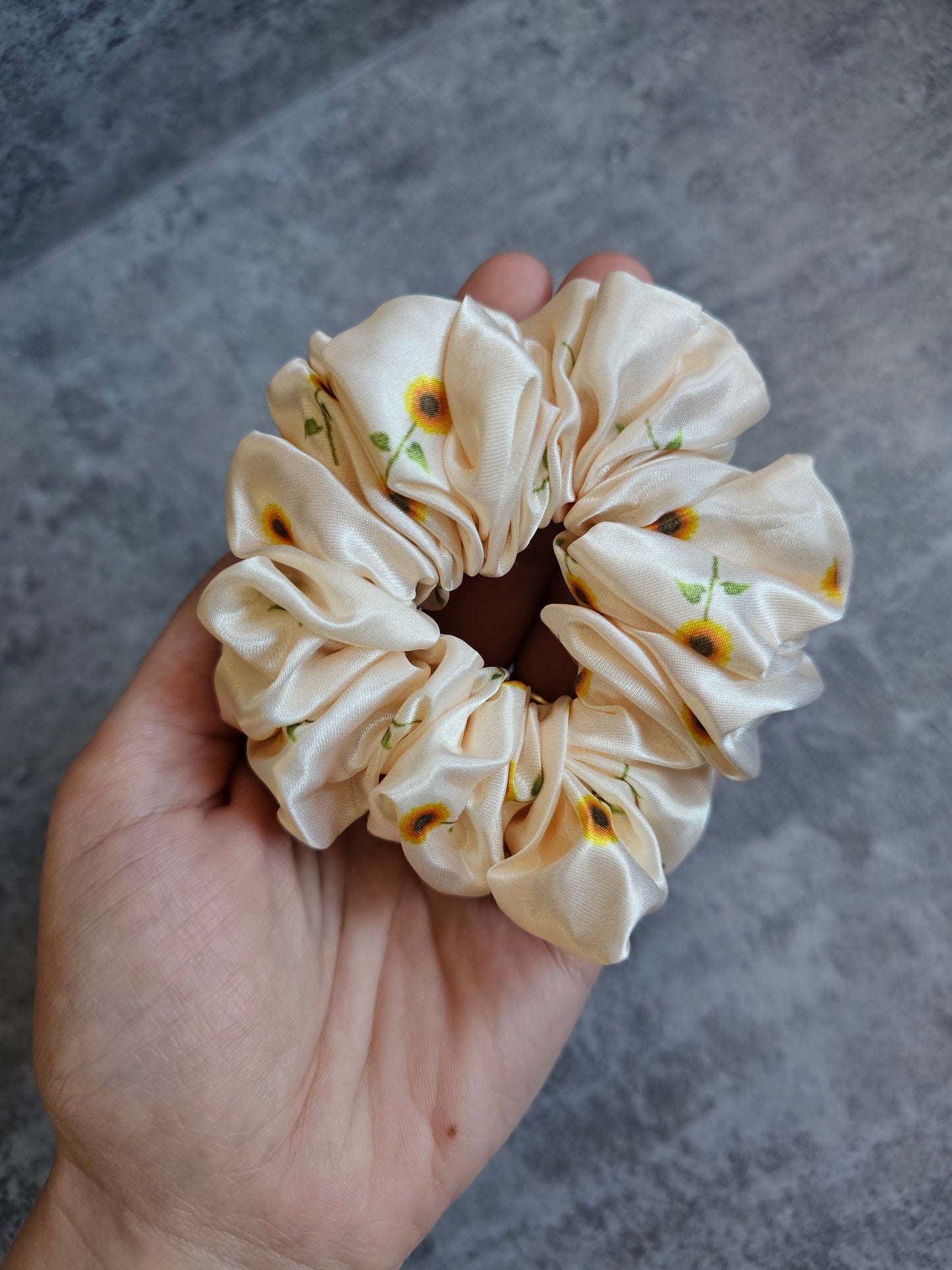 Sunflower Dreams Hair Scrunchie