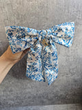 Bluebirds Hair Bows, Penny Lane Scrunchies Custom Hair Bows