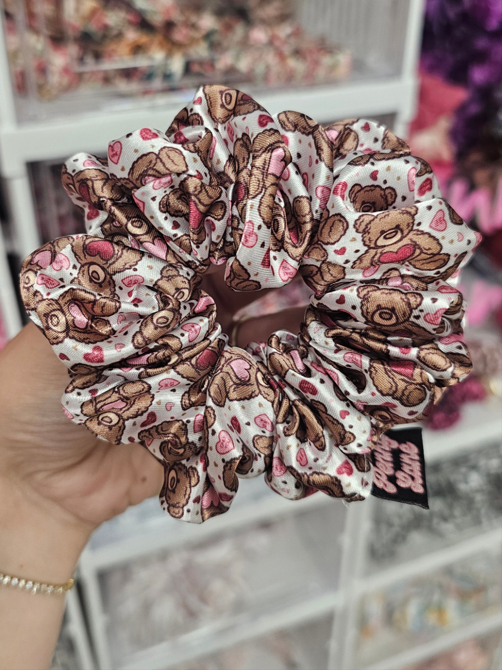 Teddy Love Midi Scrunchie