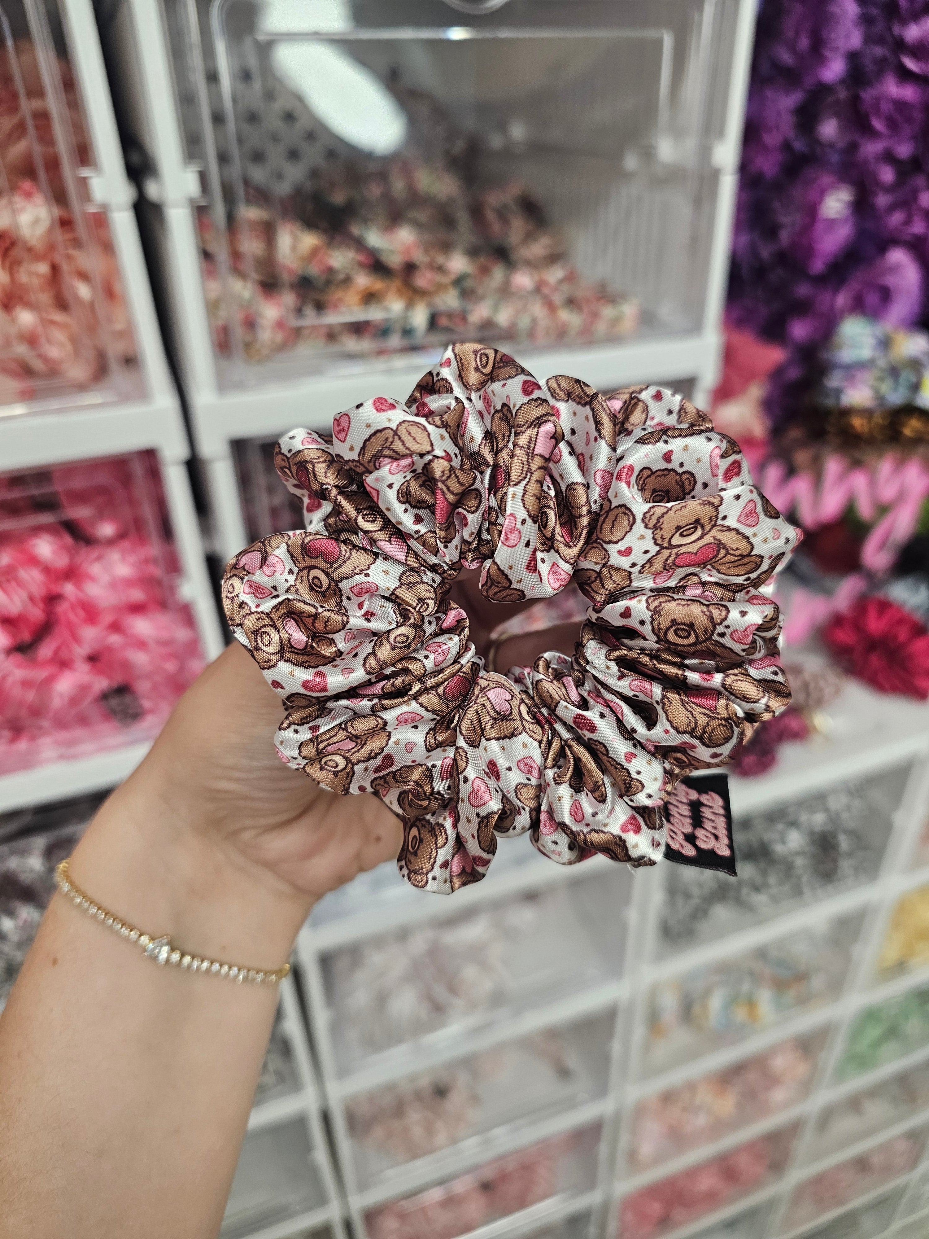 Teddy Love Midi Scrunchie