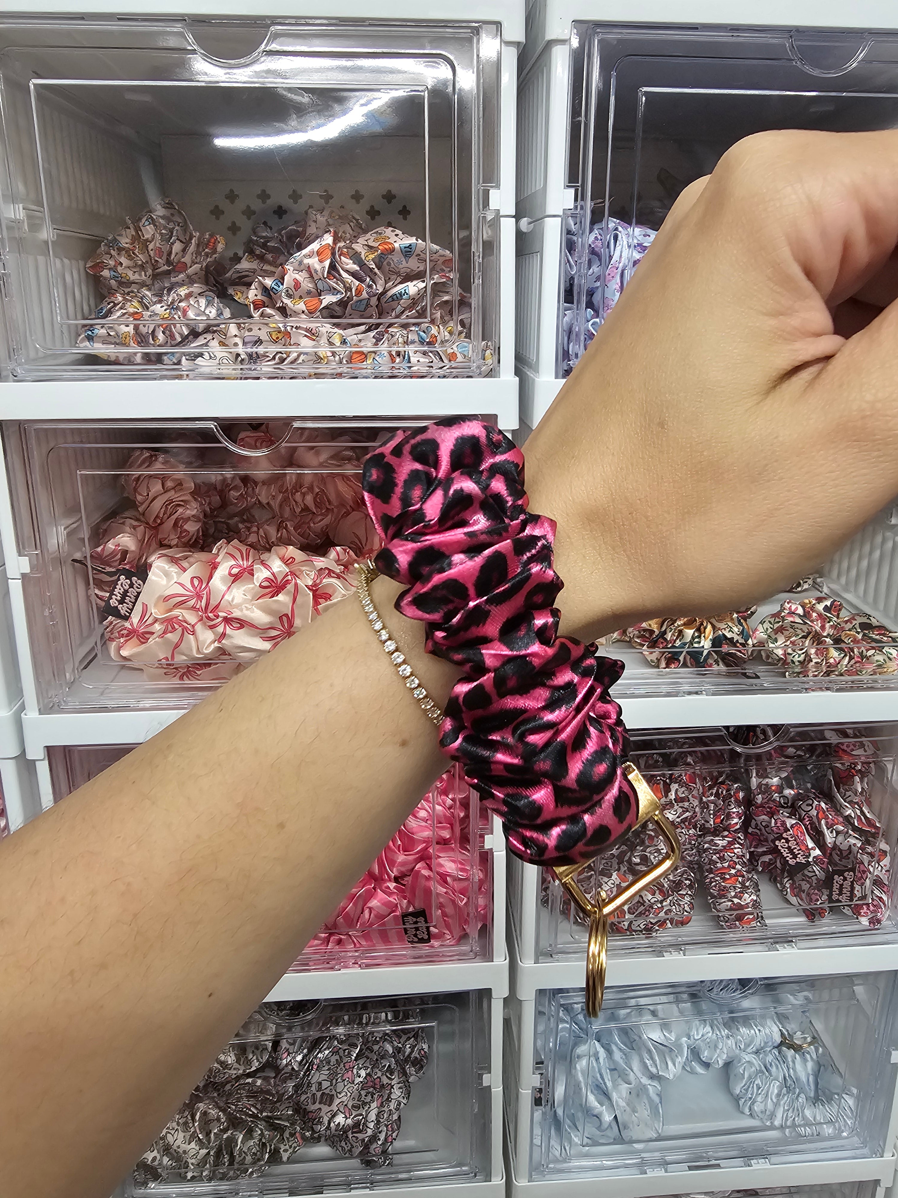 Scrunchie Keyrings