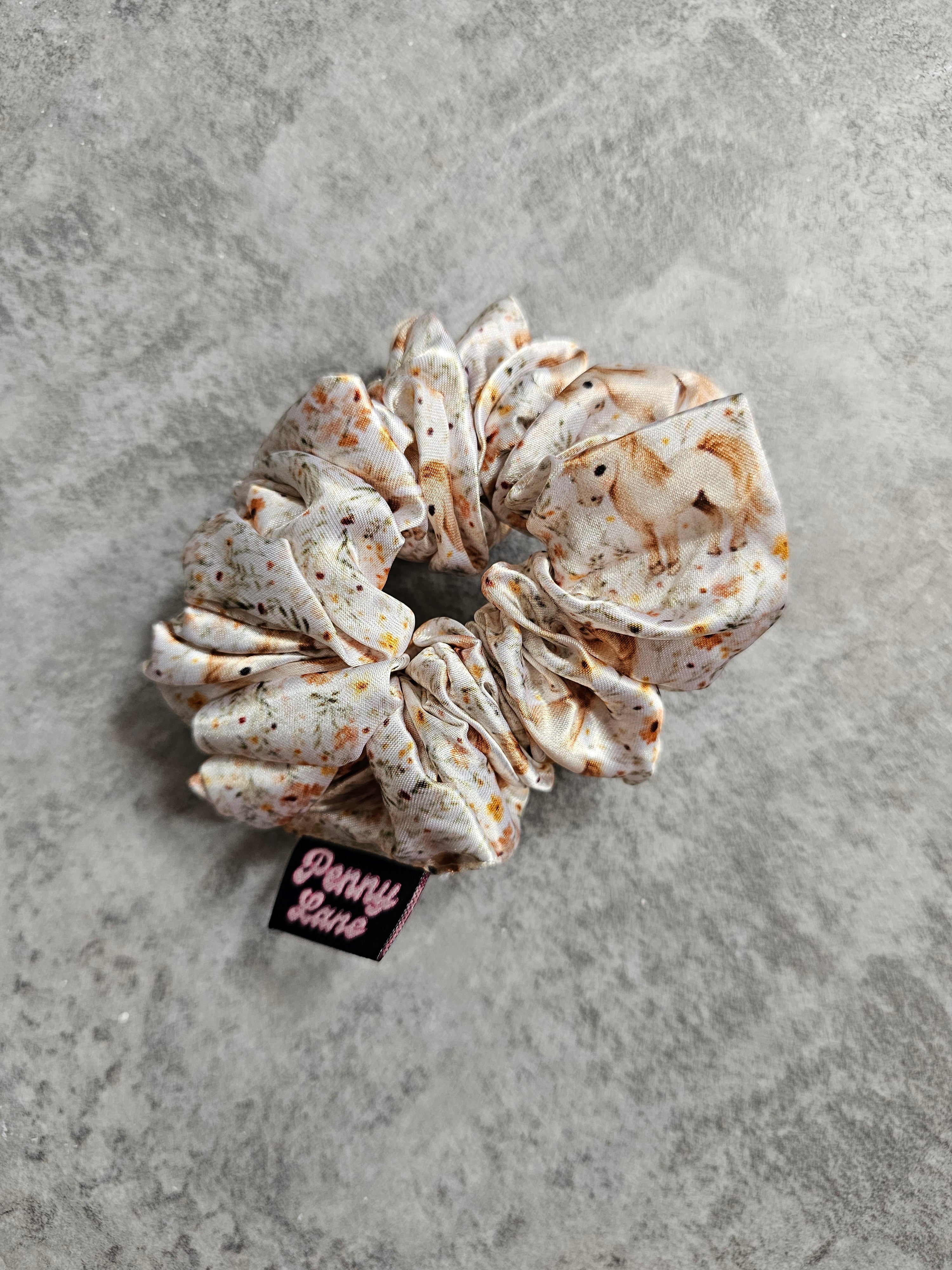 Horses Midi Scrunchie