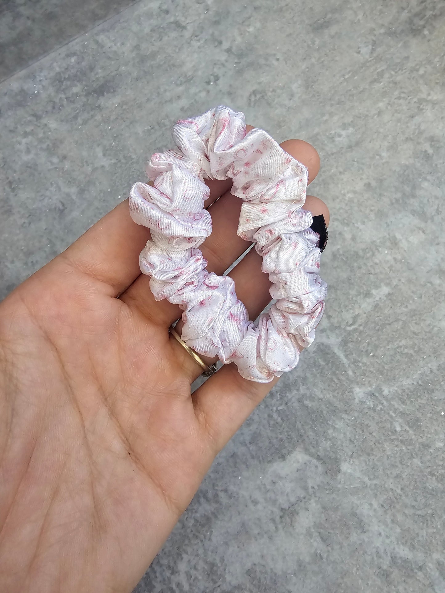Mini Cowgirl Satin Hair Scrunchie