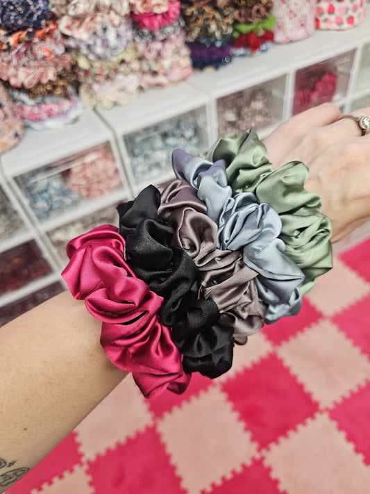 Luxury Satin MIDI Hair Scrunchie