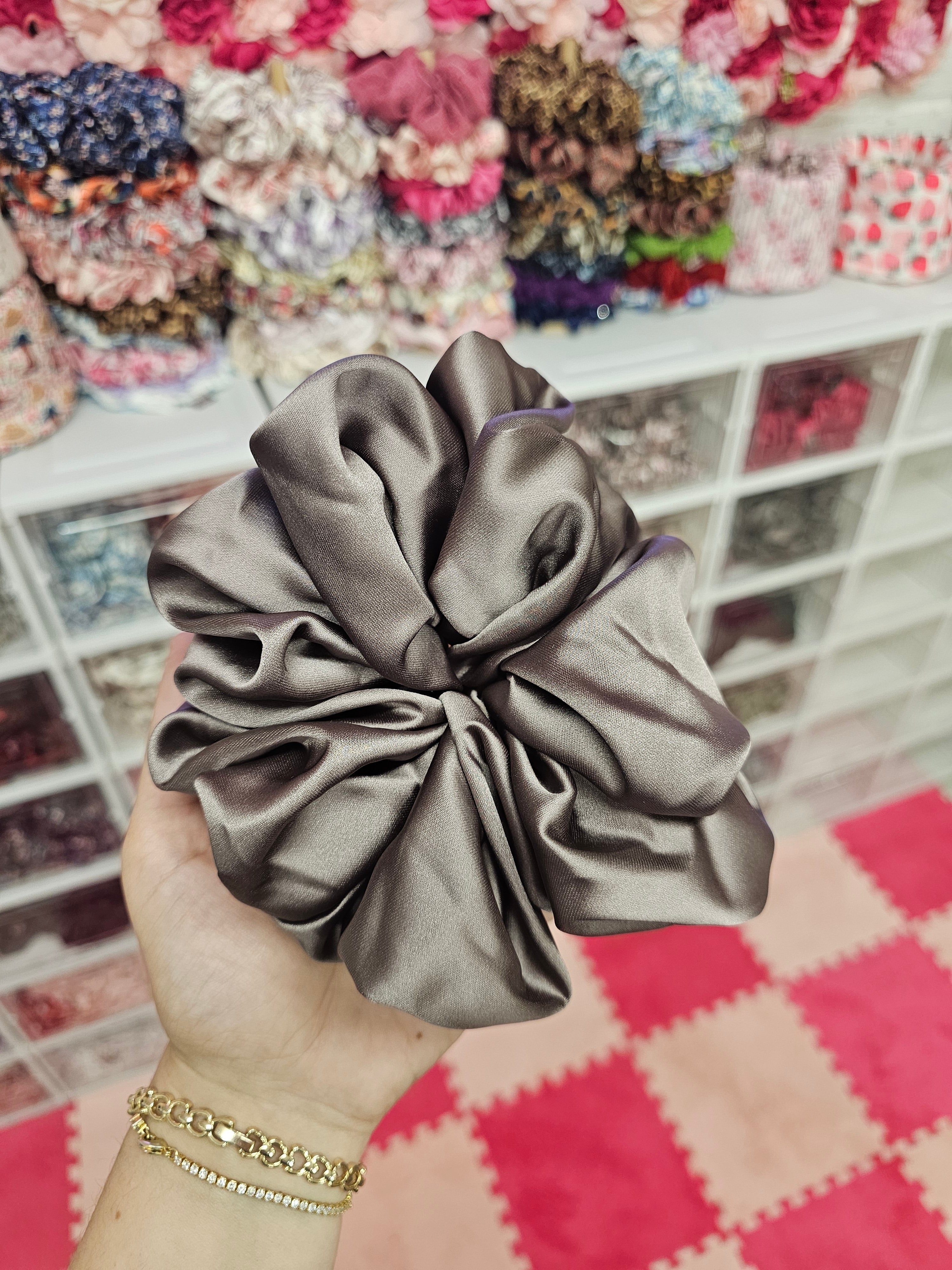 Luxury Satin XL Hair Scrunchie