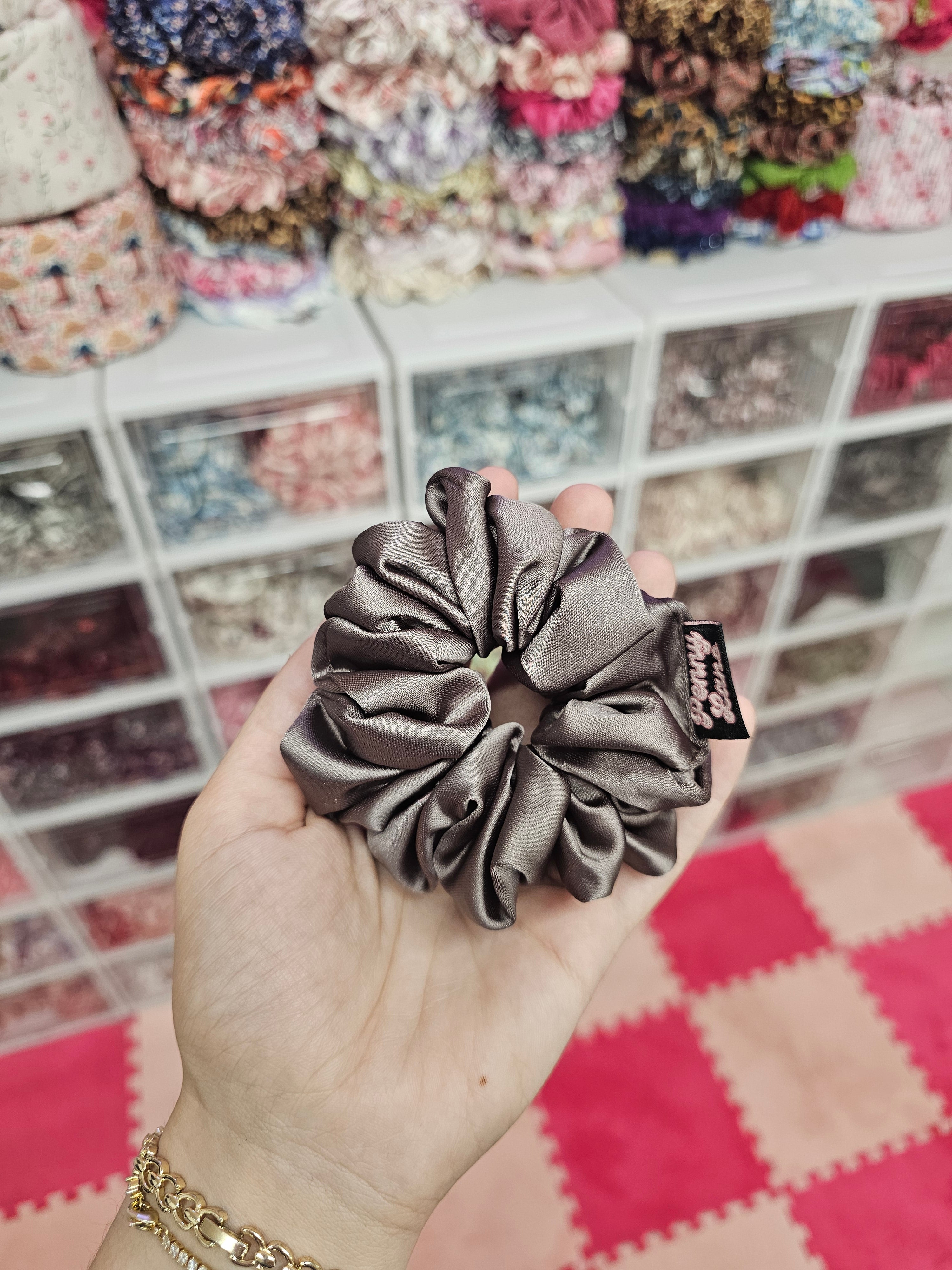 Luxury Satin MIDI Hair Scrunchie