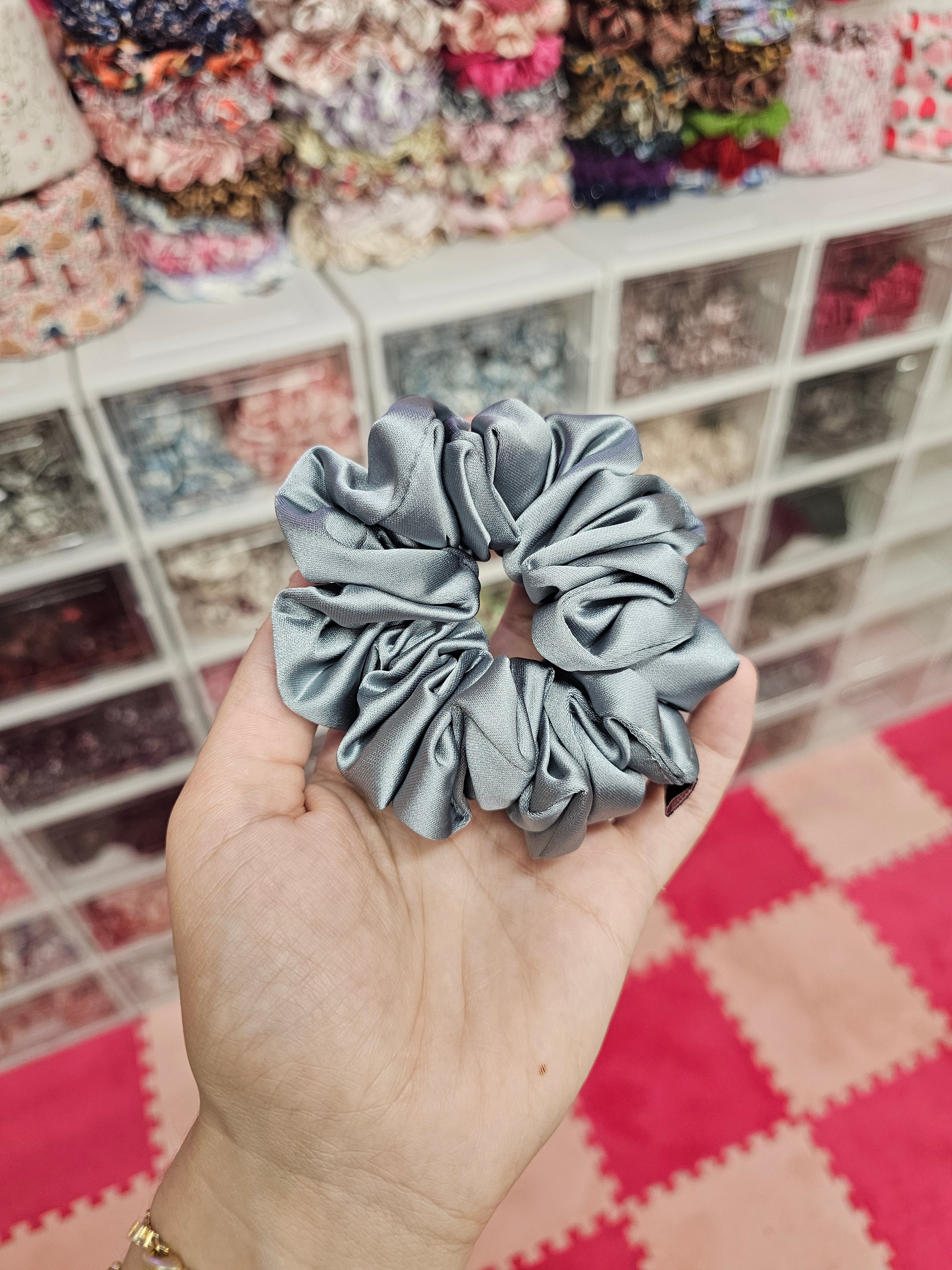 Luxury Satin MIDI Hair Scrunchie