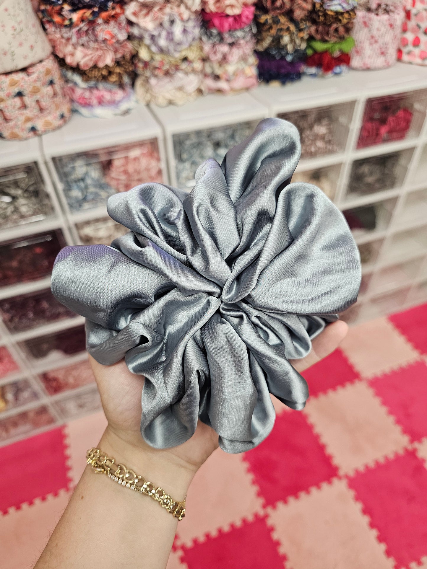 Luxury Satin XL Hair Scrunchie