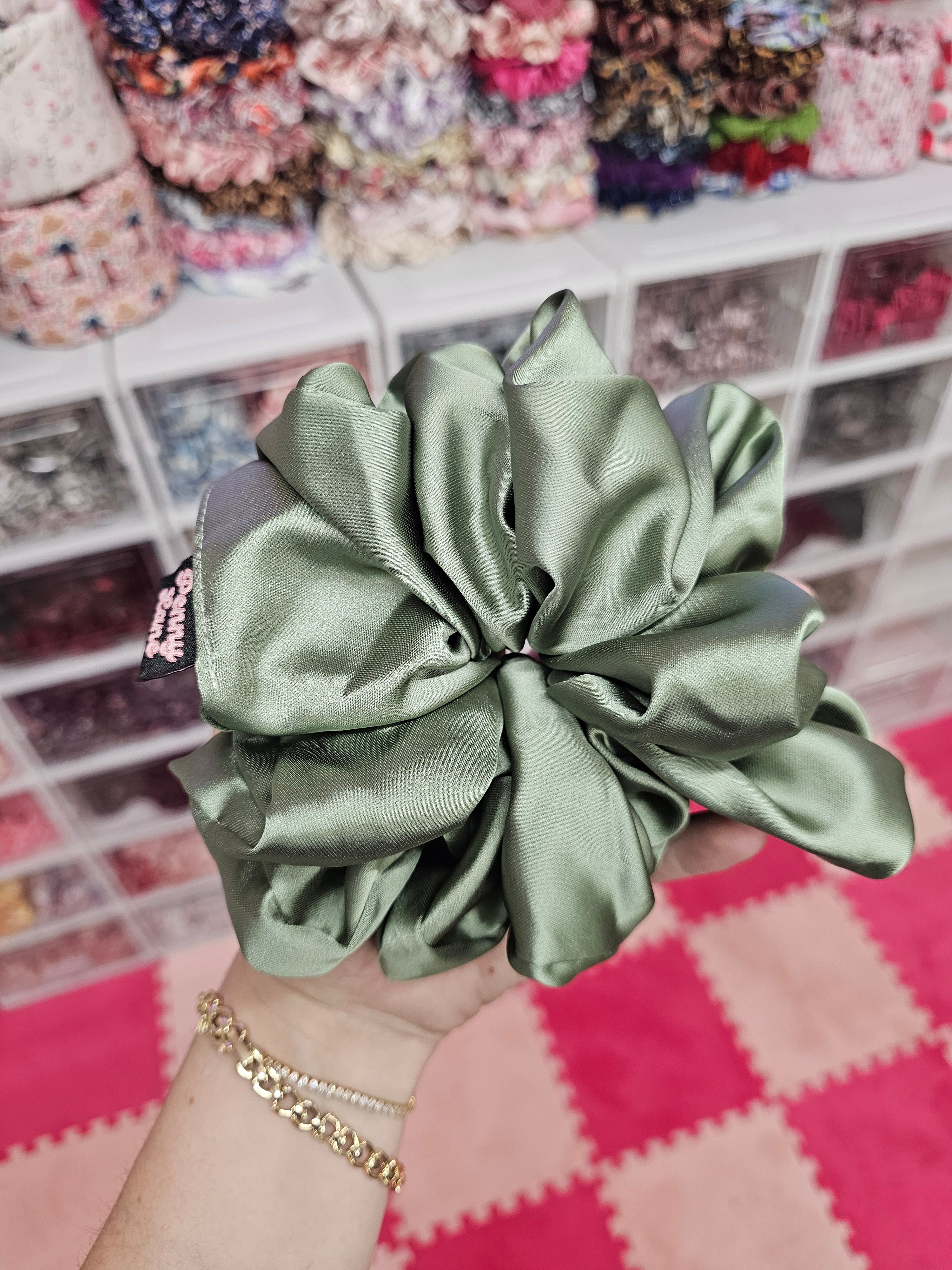 Luxury Satin XL Hair Scrunchie