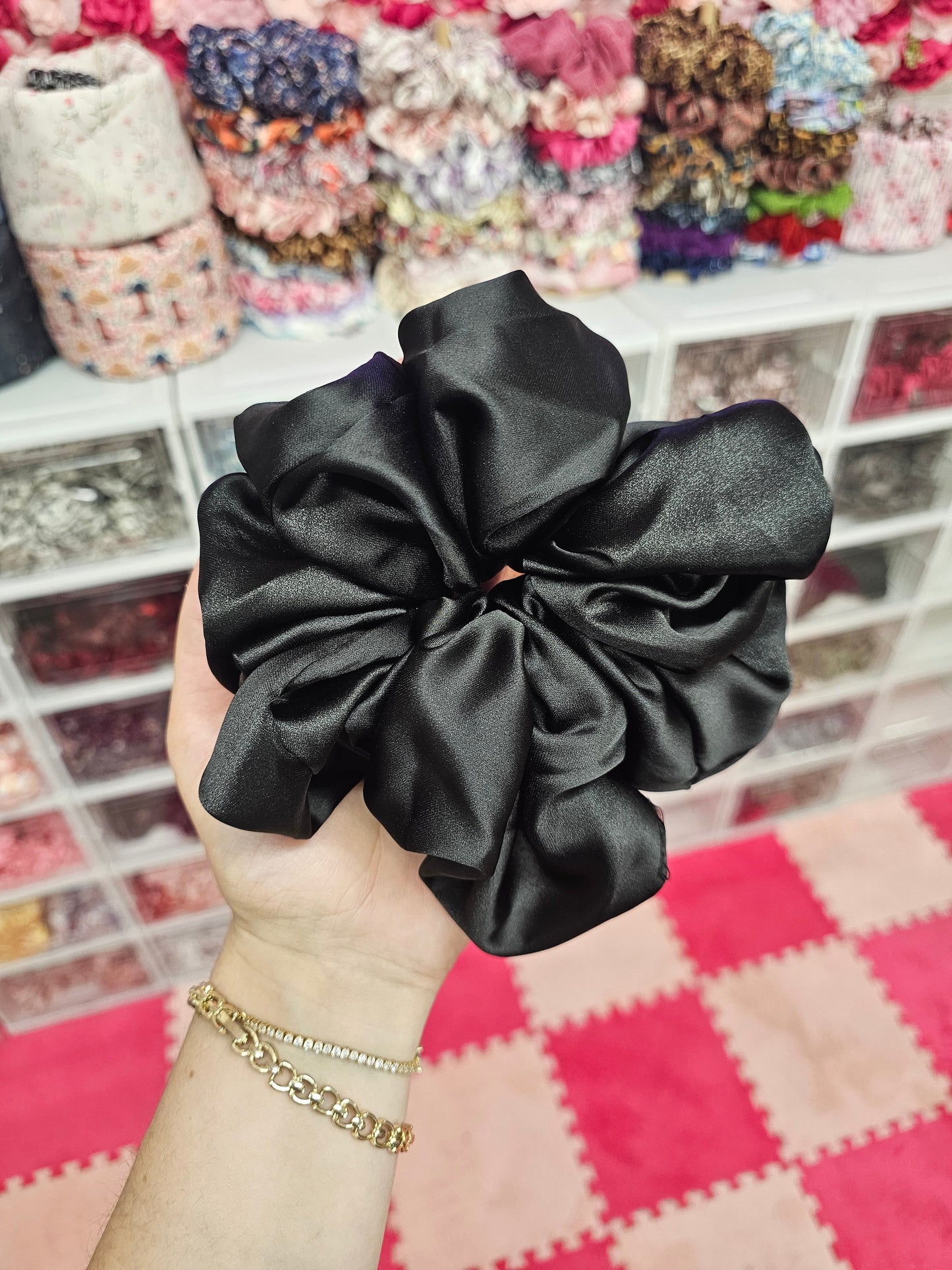 Luxury Satin XL Hair Scrunchie