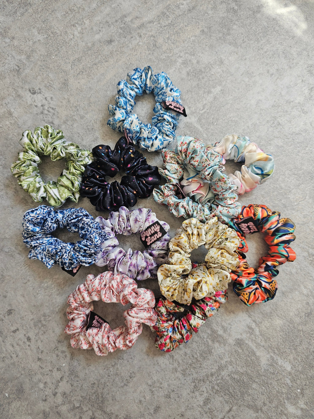 Mini Satin Hair Scrunchie