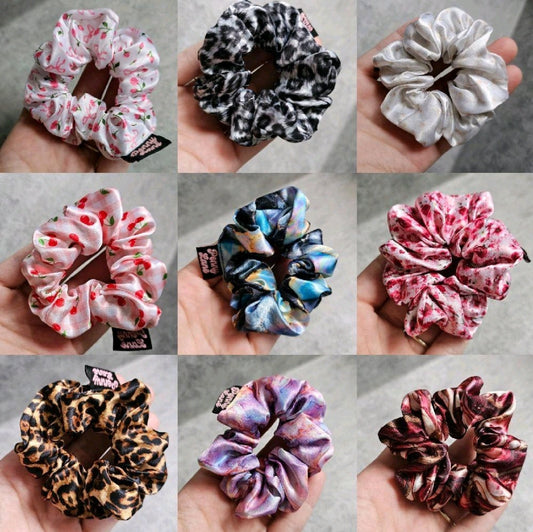 Skinny Satin Hair Scrunchie