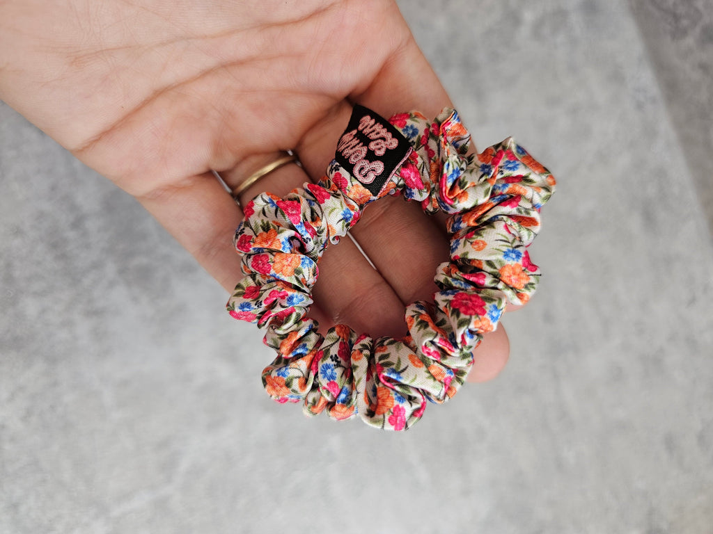Mini Satin Hair Scrunchie