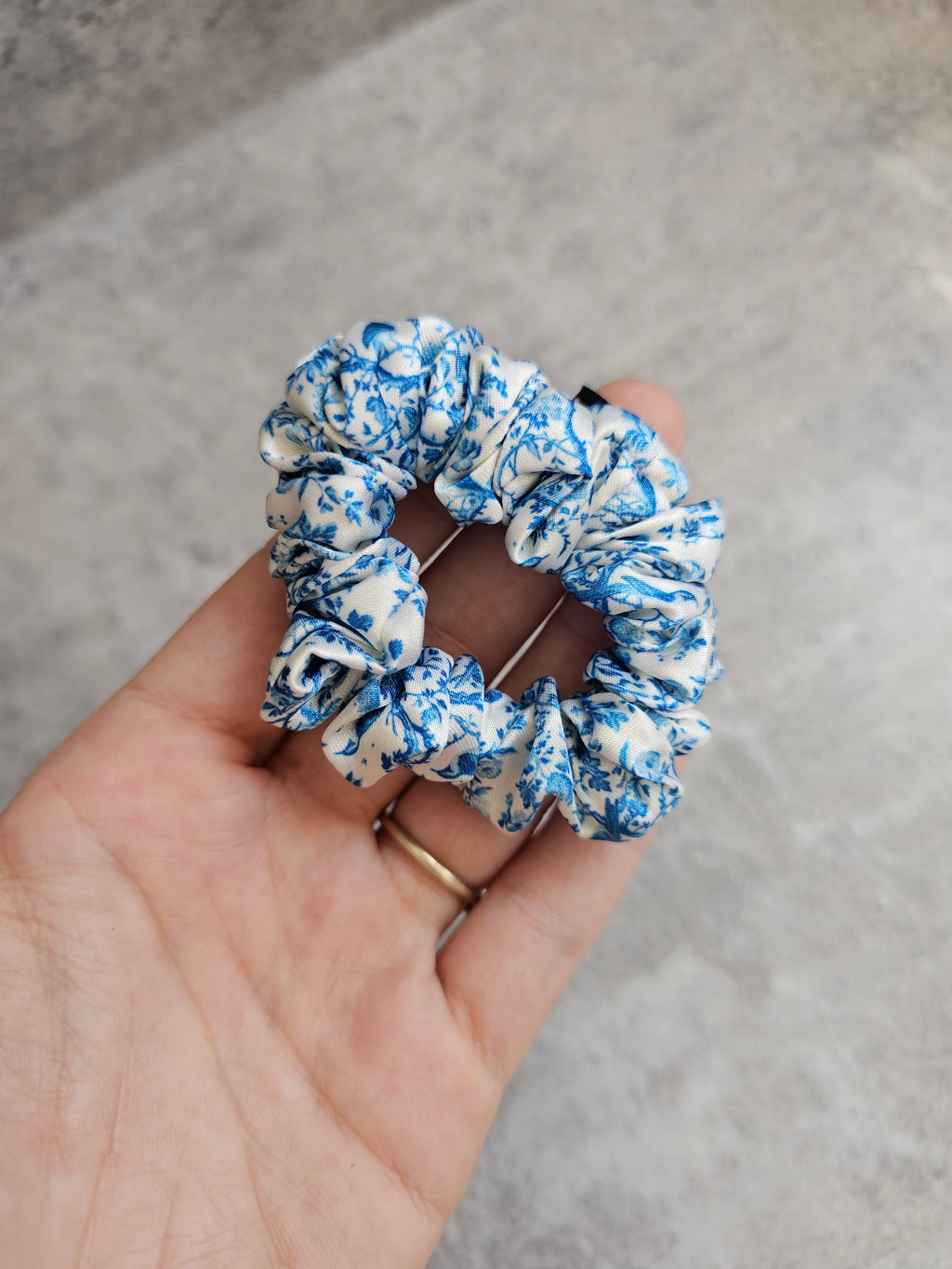 Mini Satin Hair Scrunchie