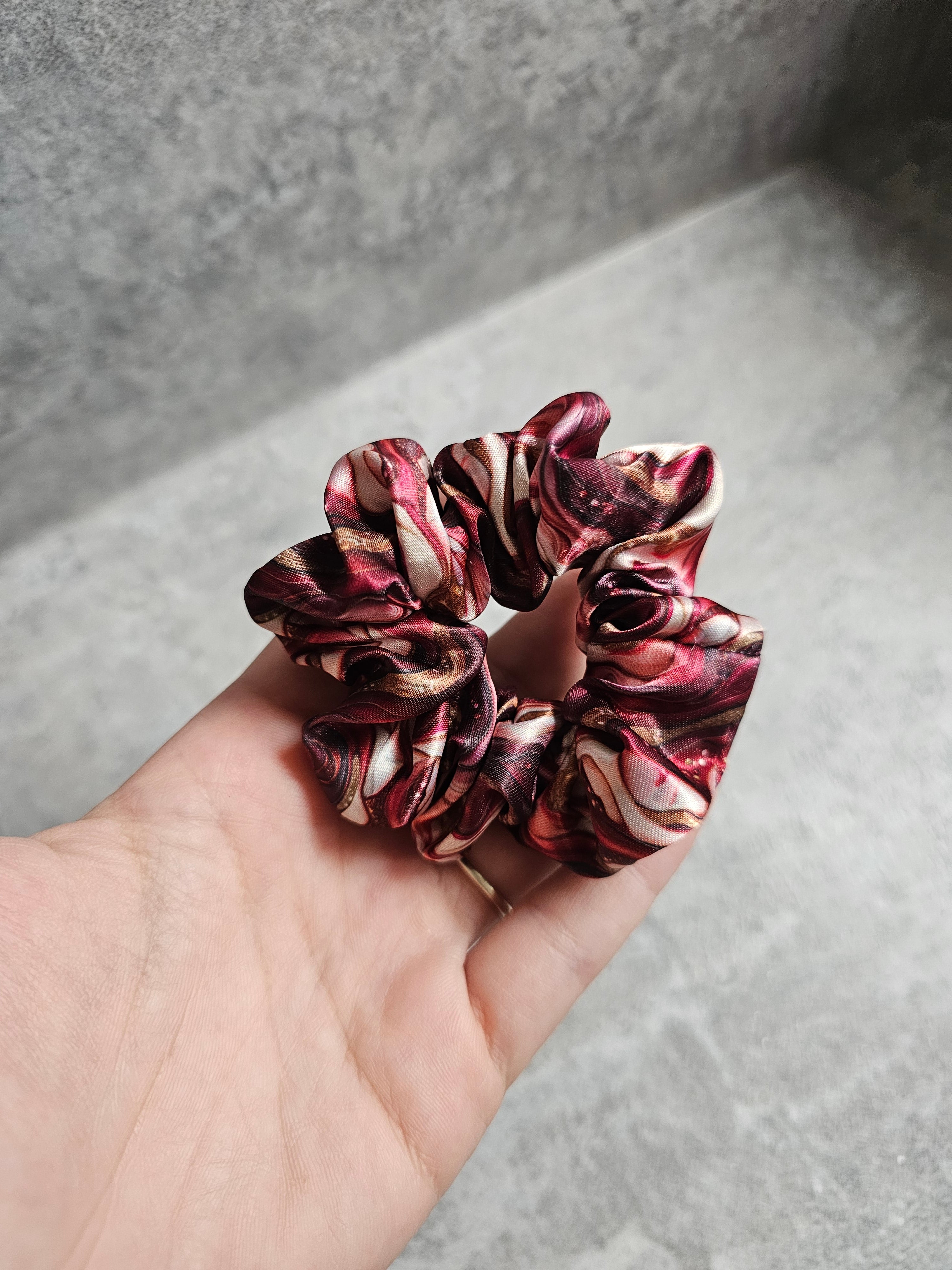 Skinny Satin Hair Scrunchie