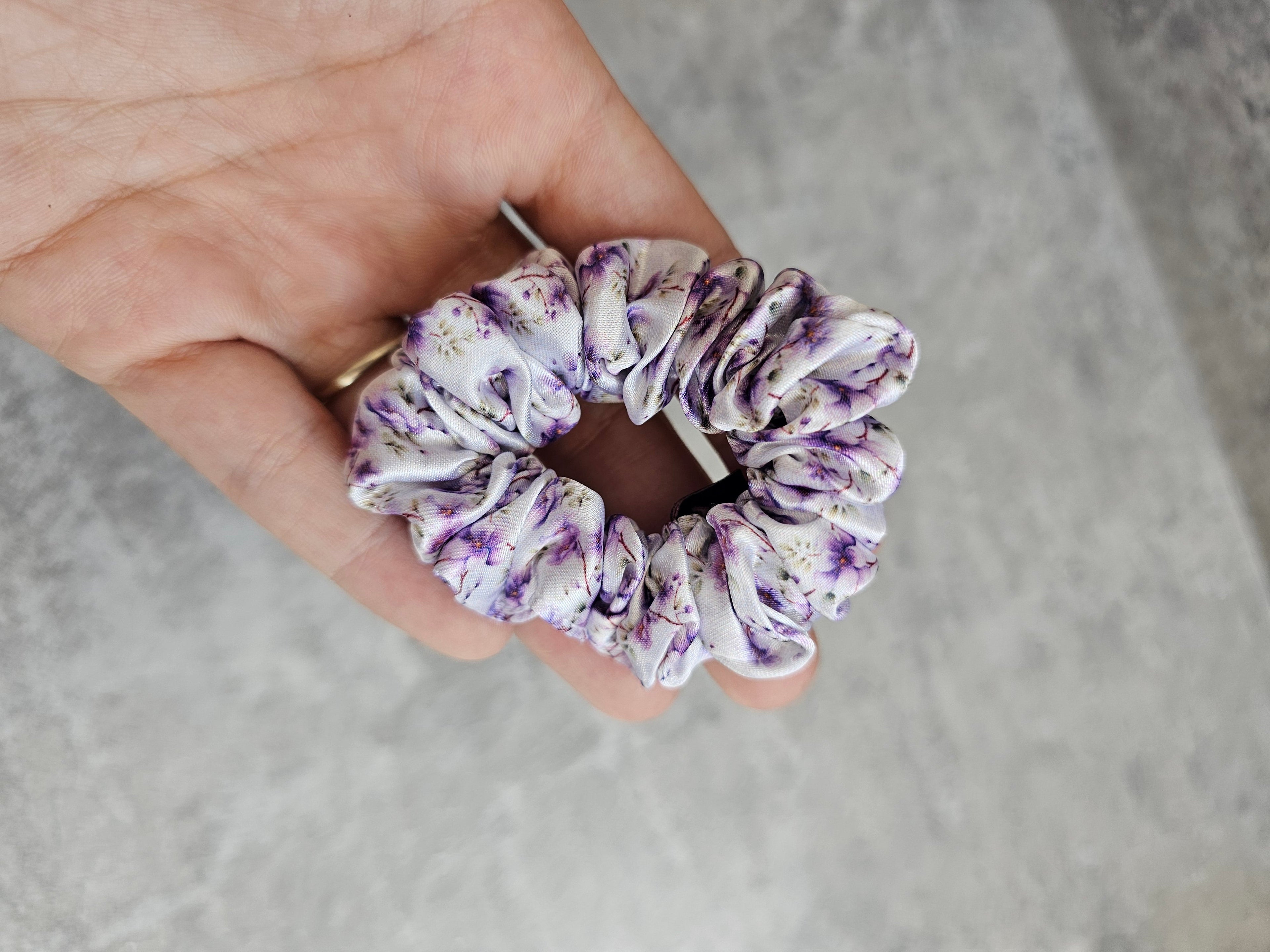 Mini Satin Hair Scrunchie