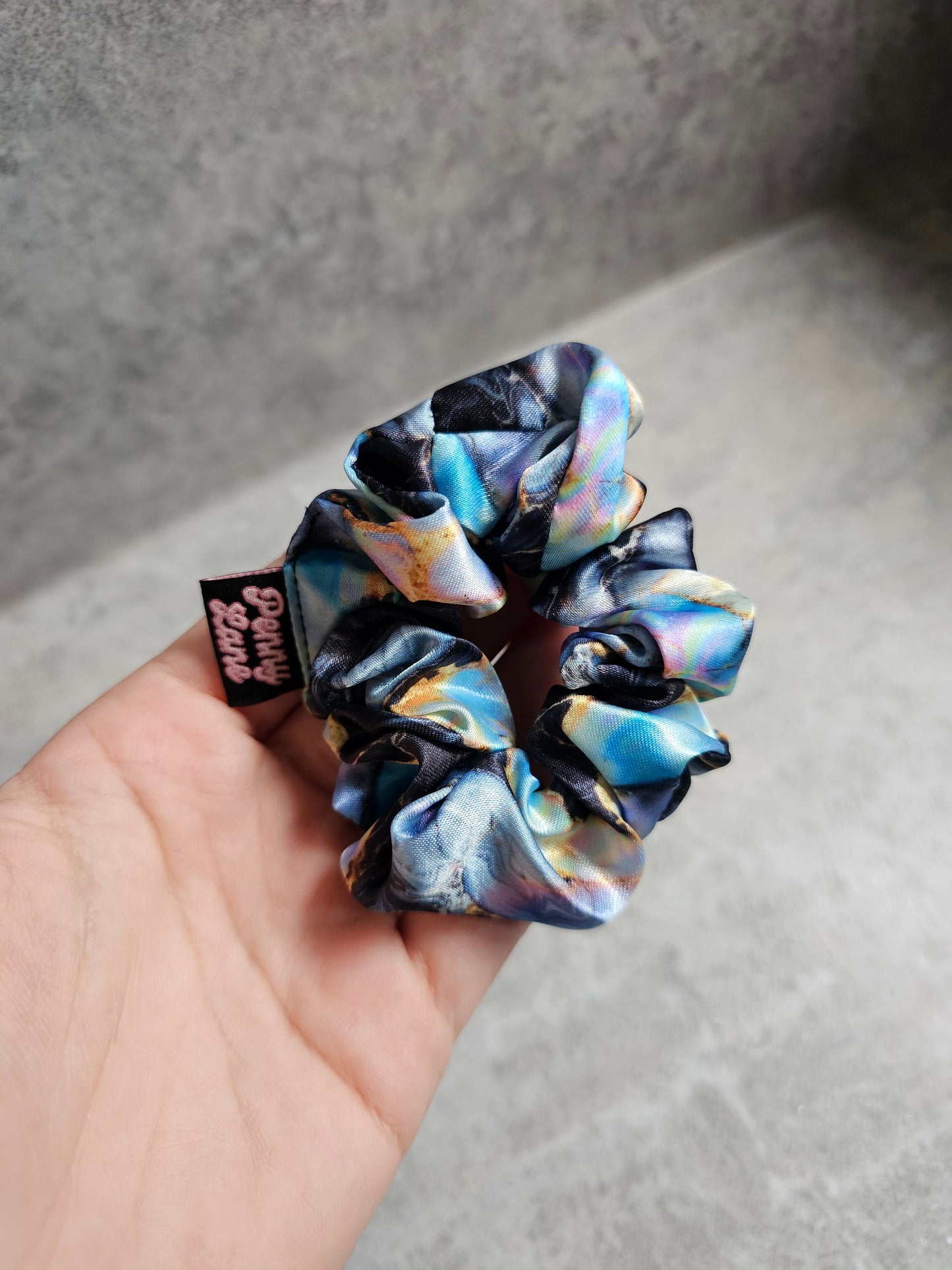 Skinny Satin Hair Scrunchie