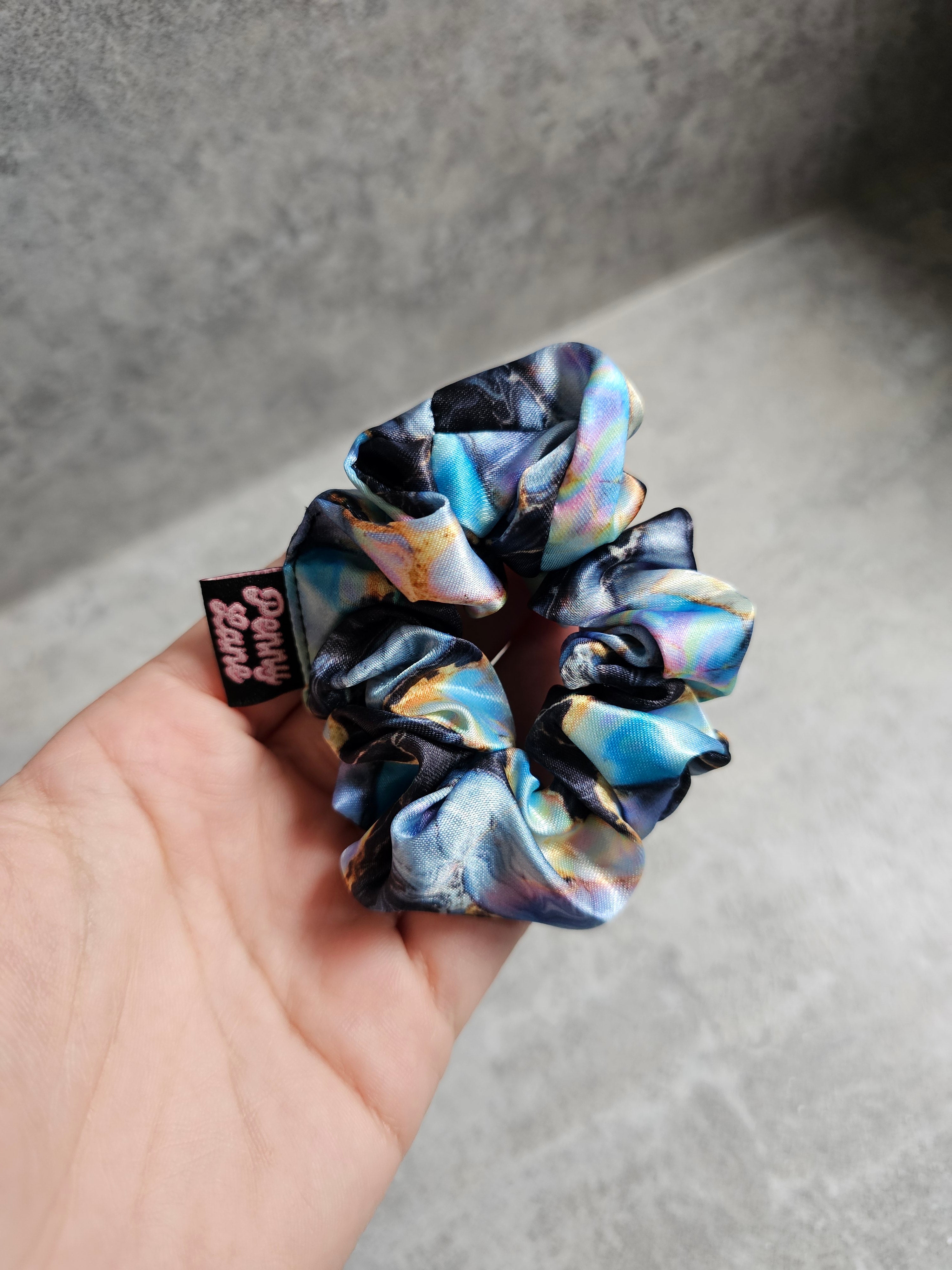 Skinny Satin Hair Scrunchie