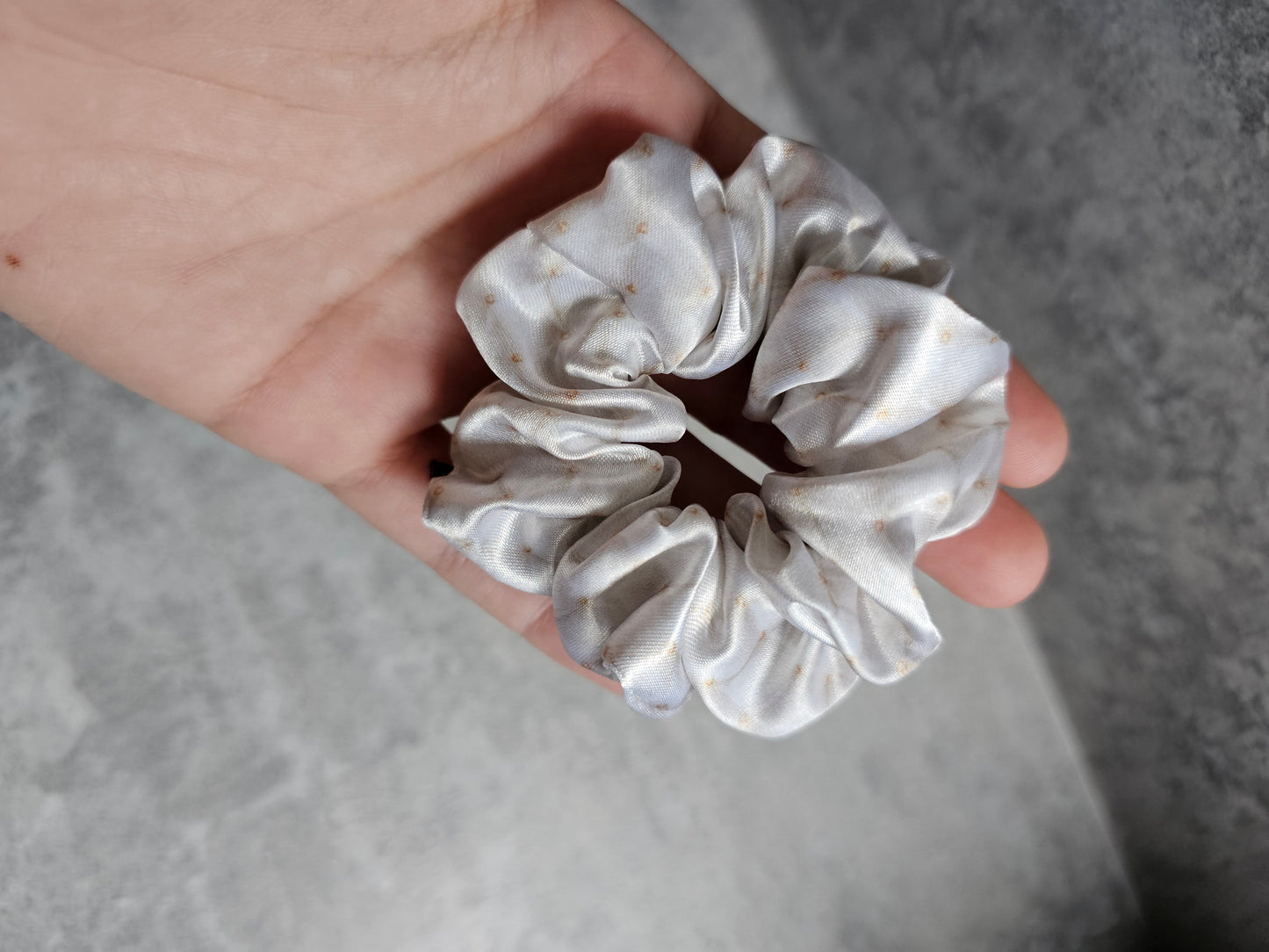 Skinny Satin Hair Scrunchie