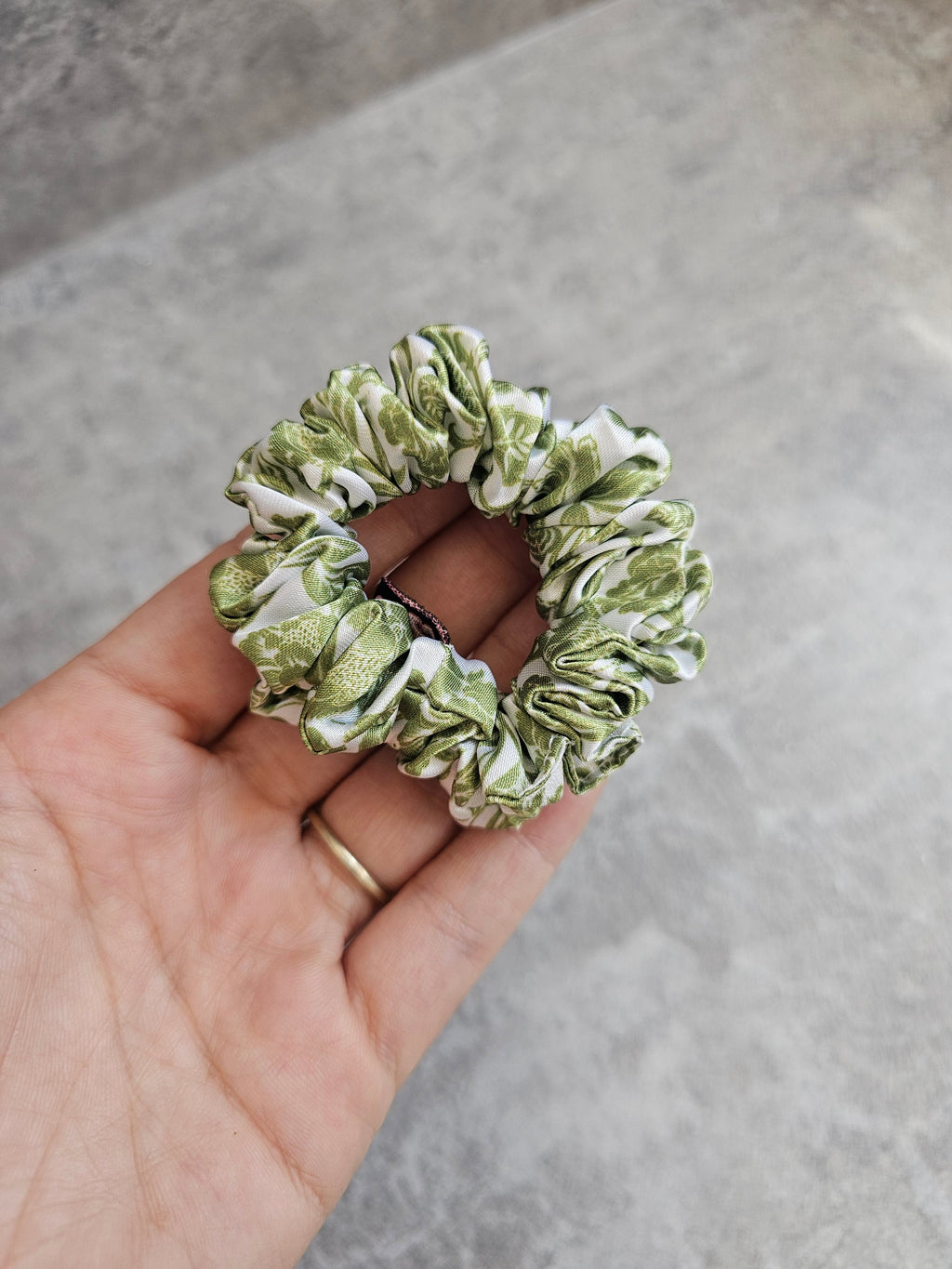 Mini Satin Hair Scrunchie