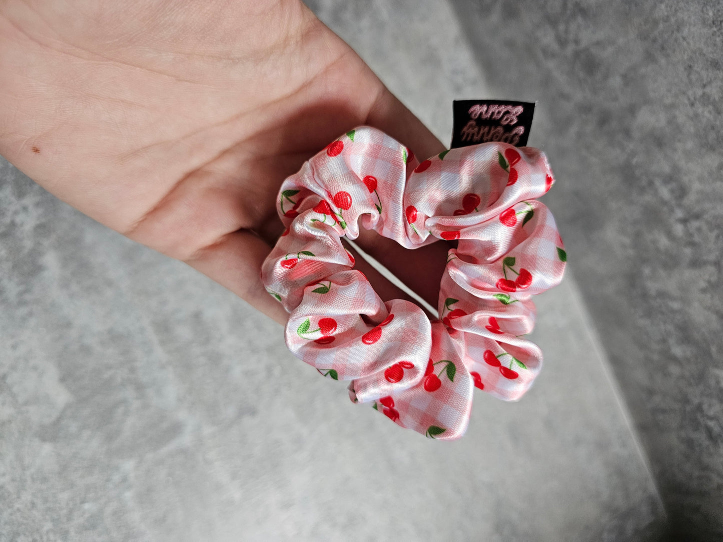 Skinny Satin Hair Scrunchie