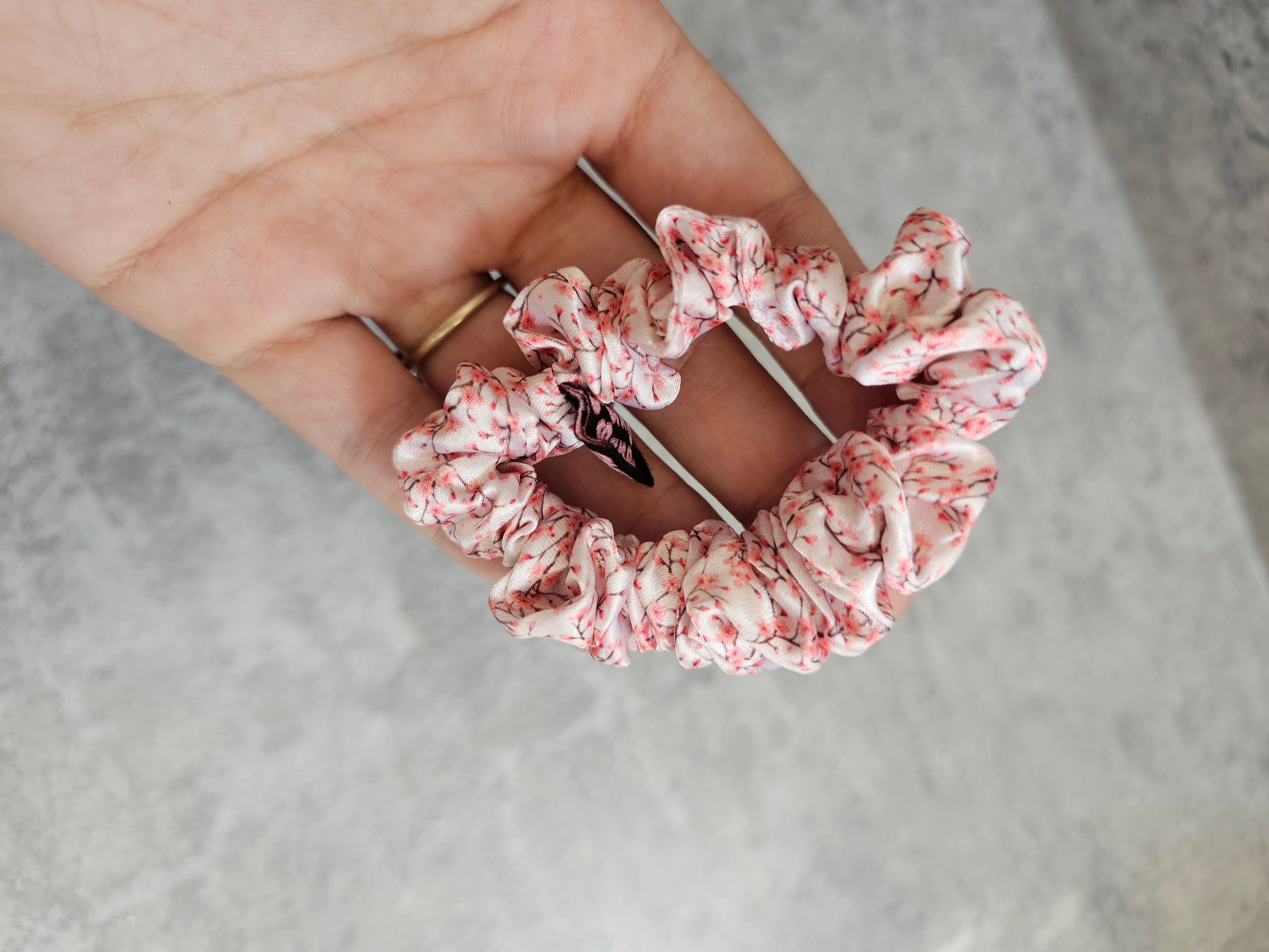 Mini Satin Hair Scrunchie