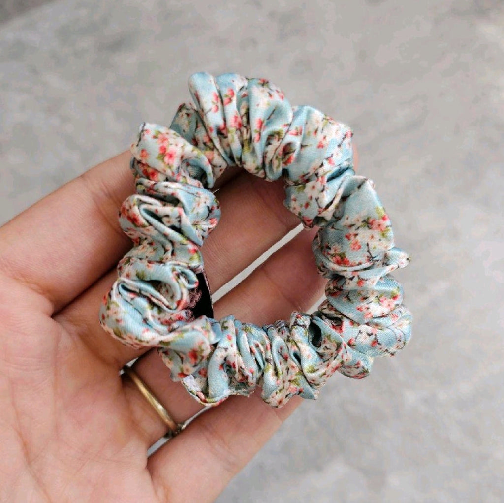 Mini Satin Hair Scrunchie